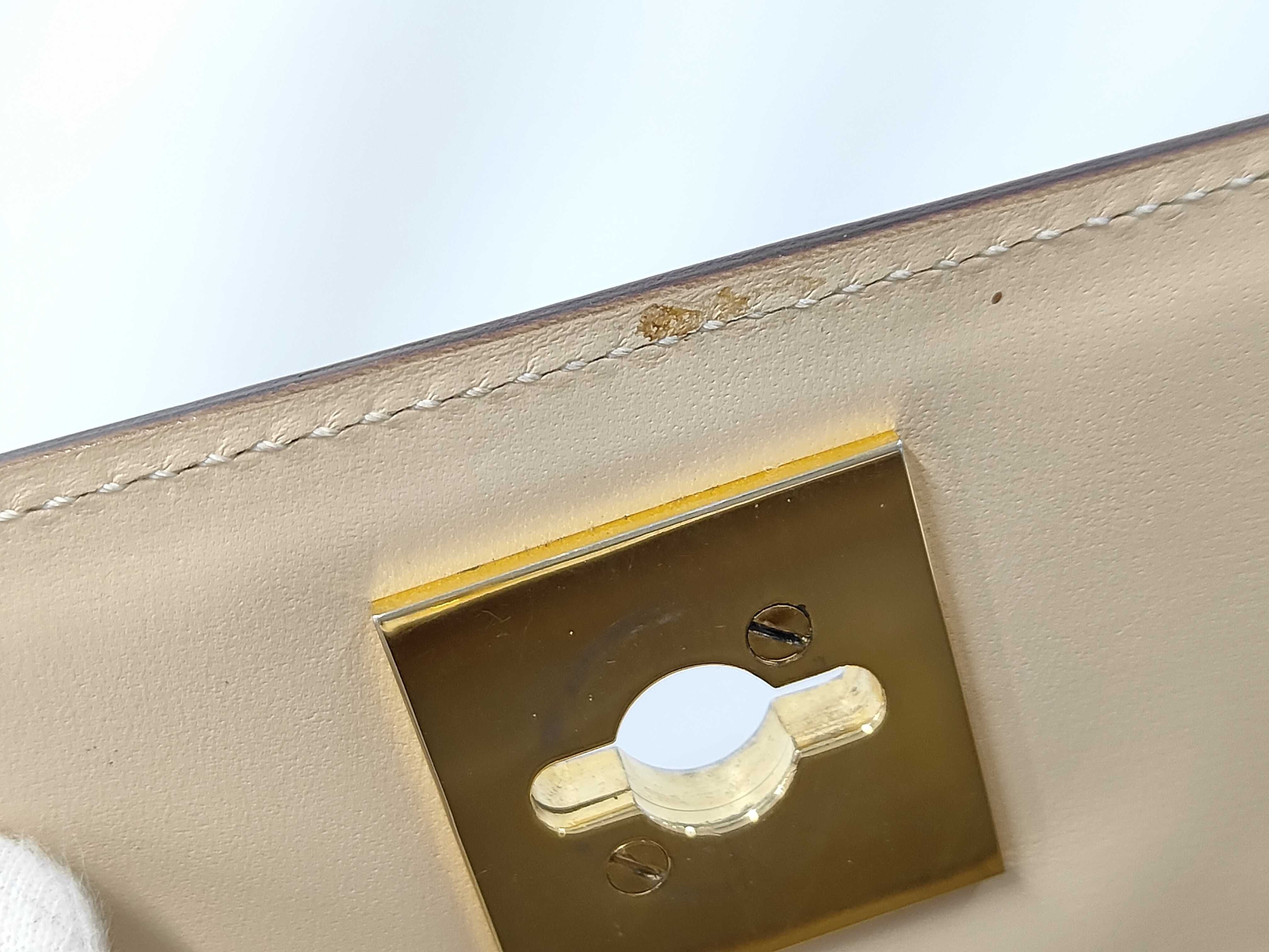 Gancini Leather Shoulder Bag — view 10