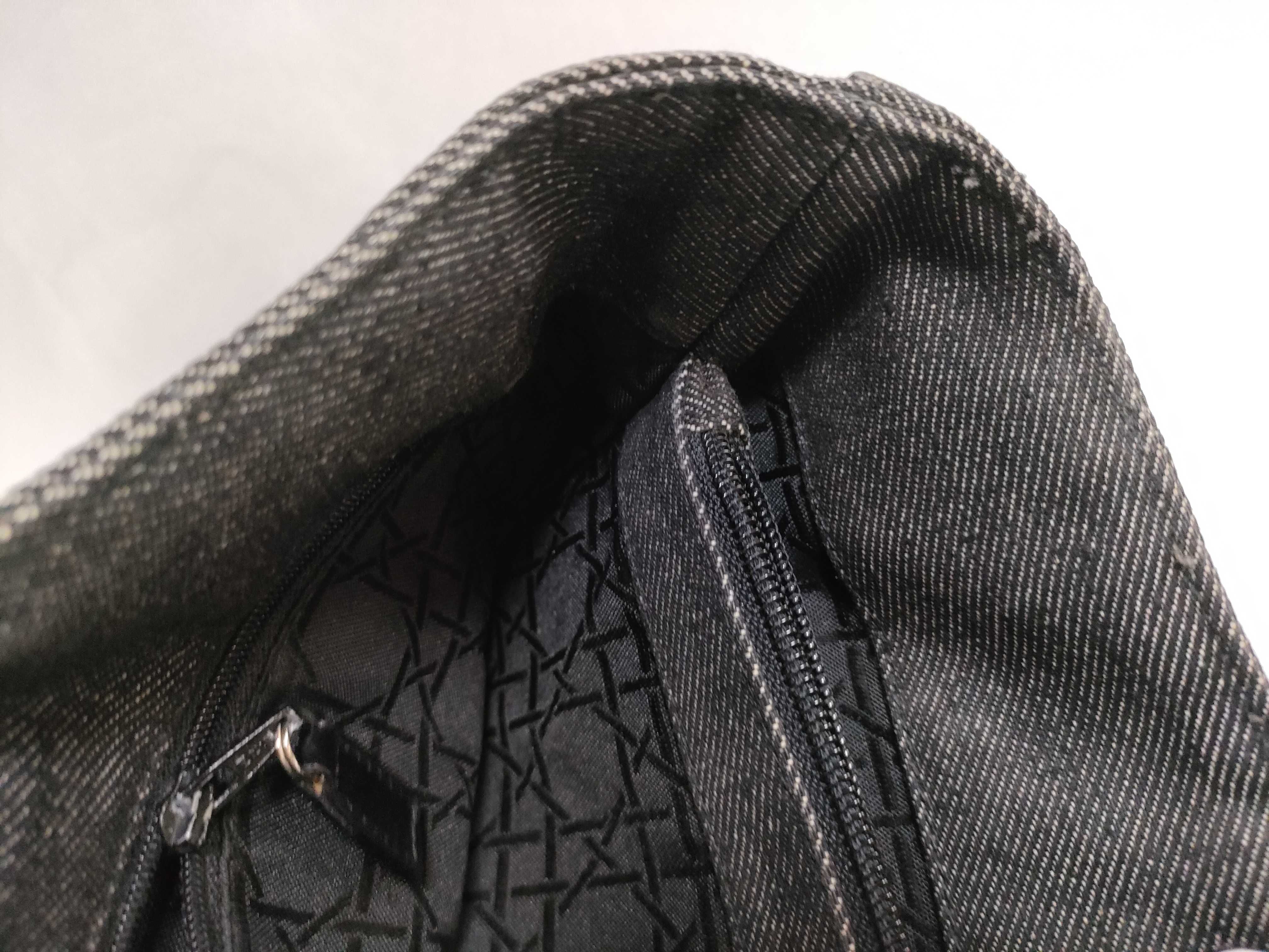 Denim Tote Bag Cannage Tote Bag — view 12