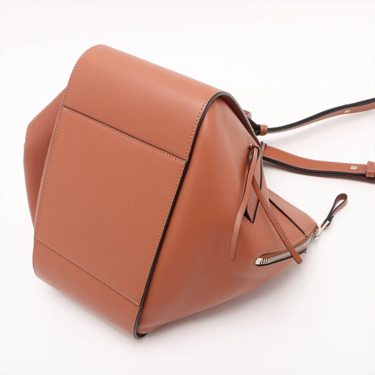 Hammock Small Leather 2WAY Handbag Brown C Mark — view 3