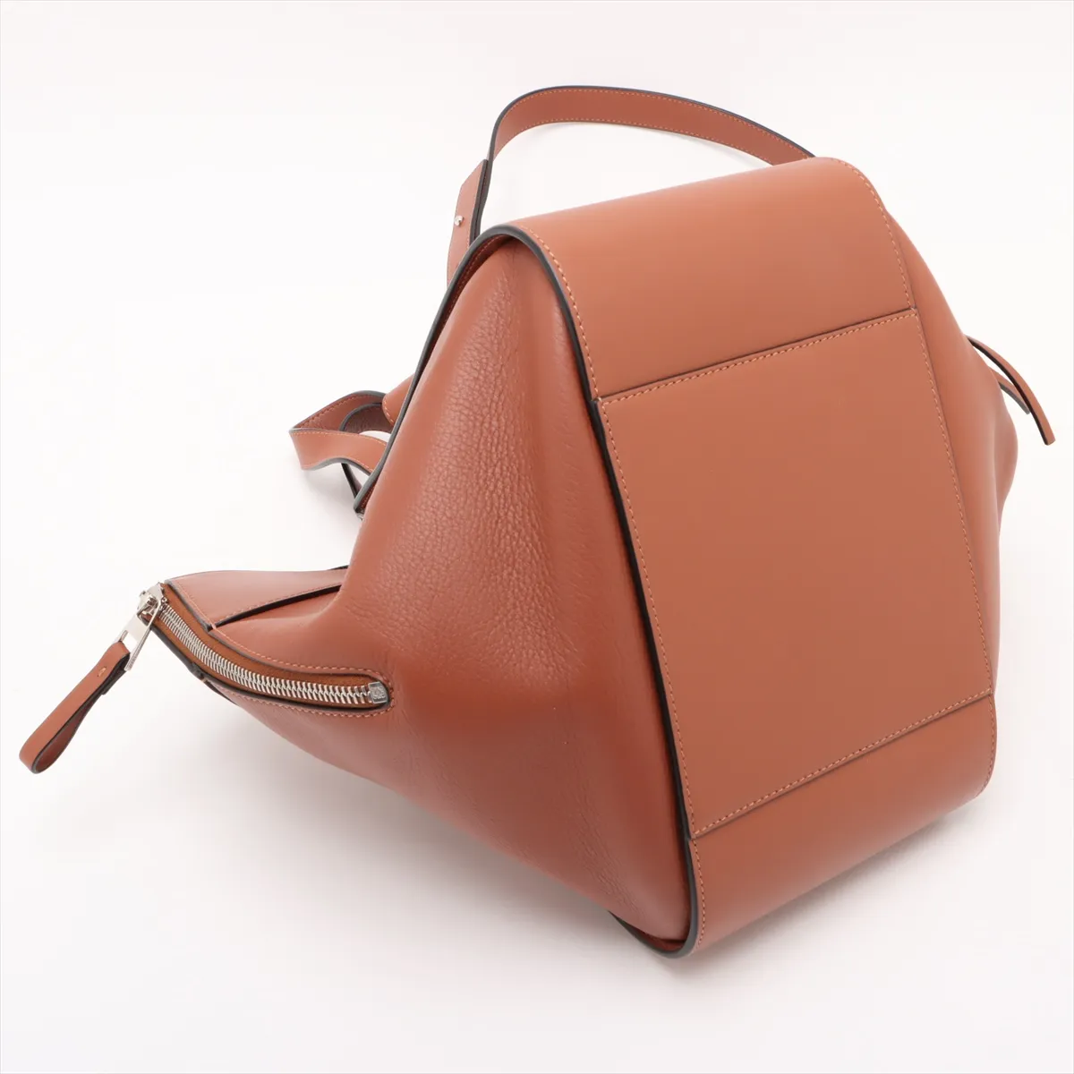 Hammock Small Leather 2WAY Handbag Brown C Mark — view 4