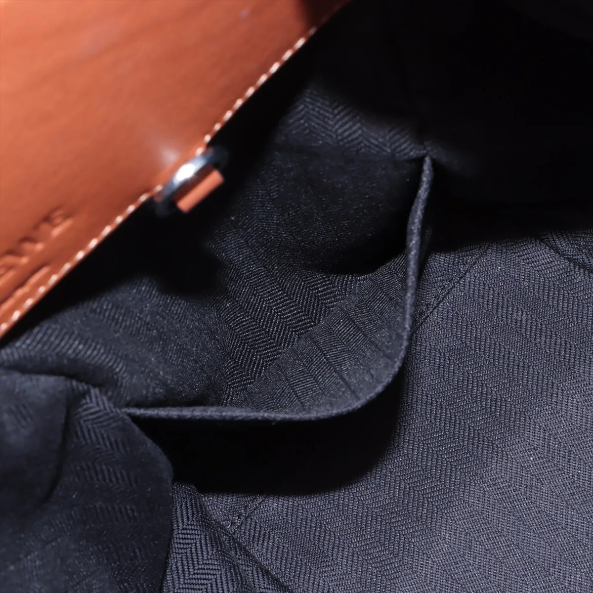 Hammock Small Leather 2WAY Handbag Brown C Mark — view 9
