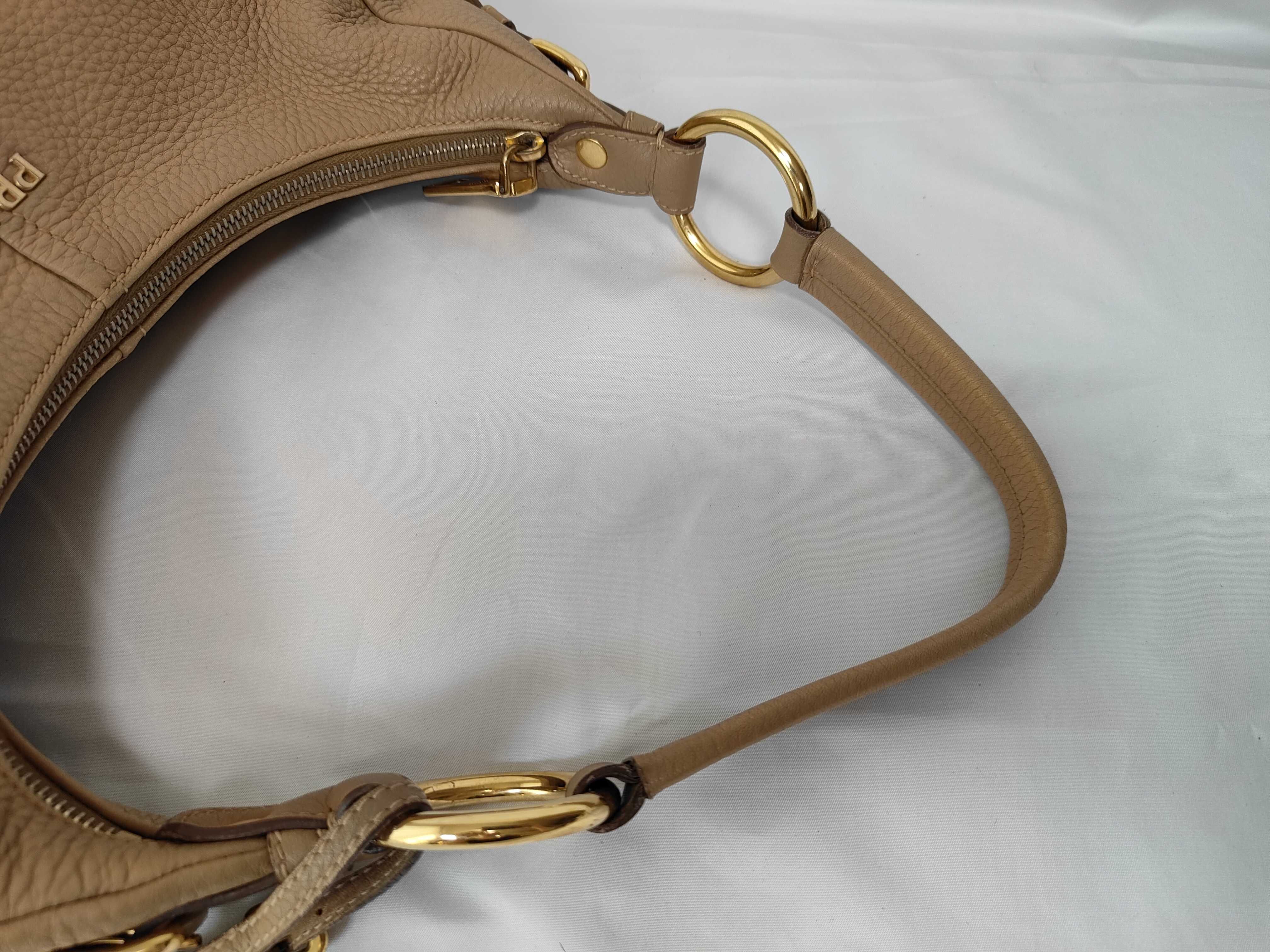 Soft Calfskin Hobo Shoulder Bag BR4373 Shoulder Bag — view 3