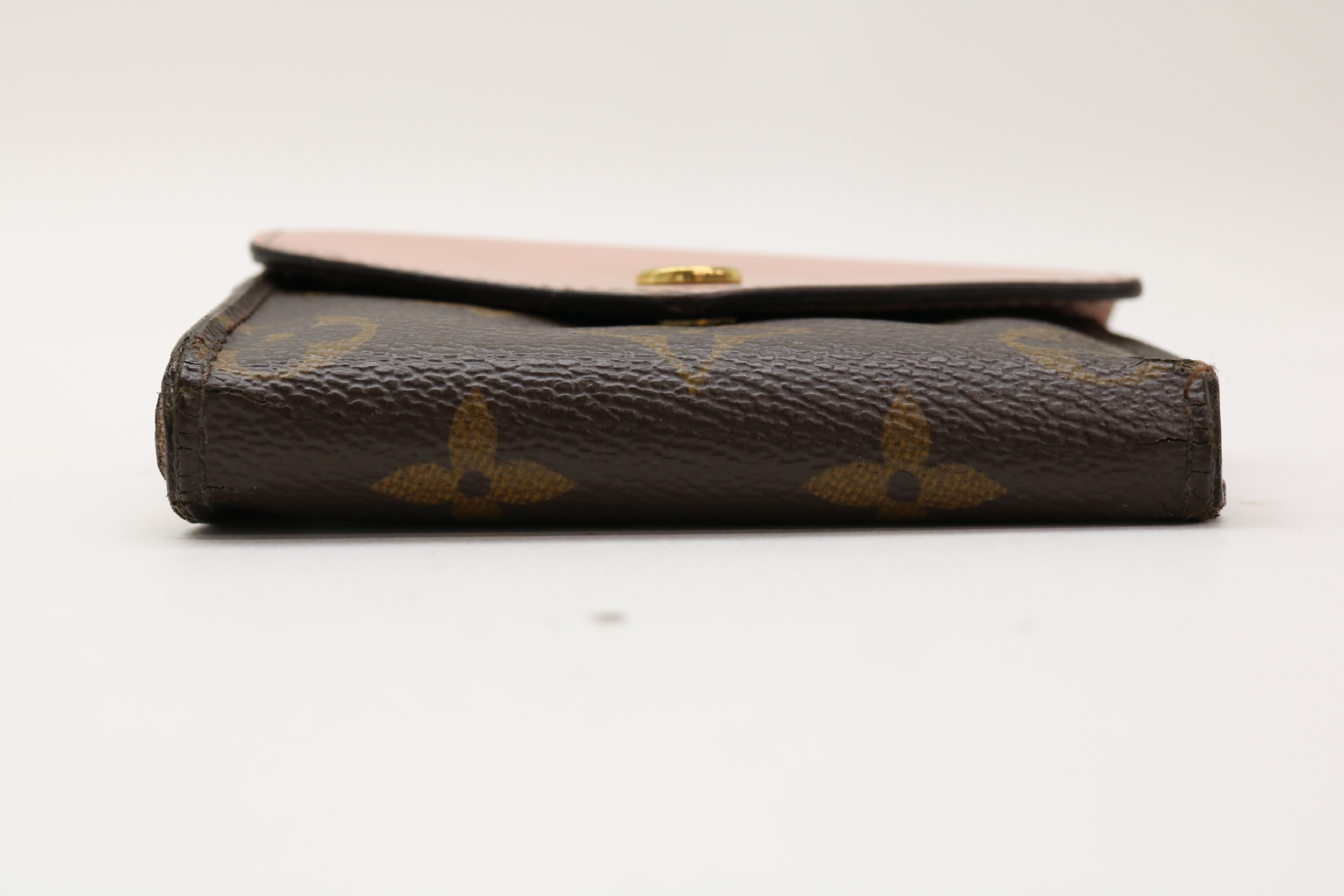 Monogram Rose Ballerine Portefeuille Zoé Compact Wallet — view 5