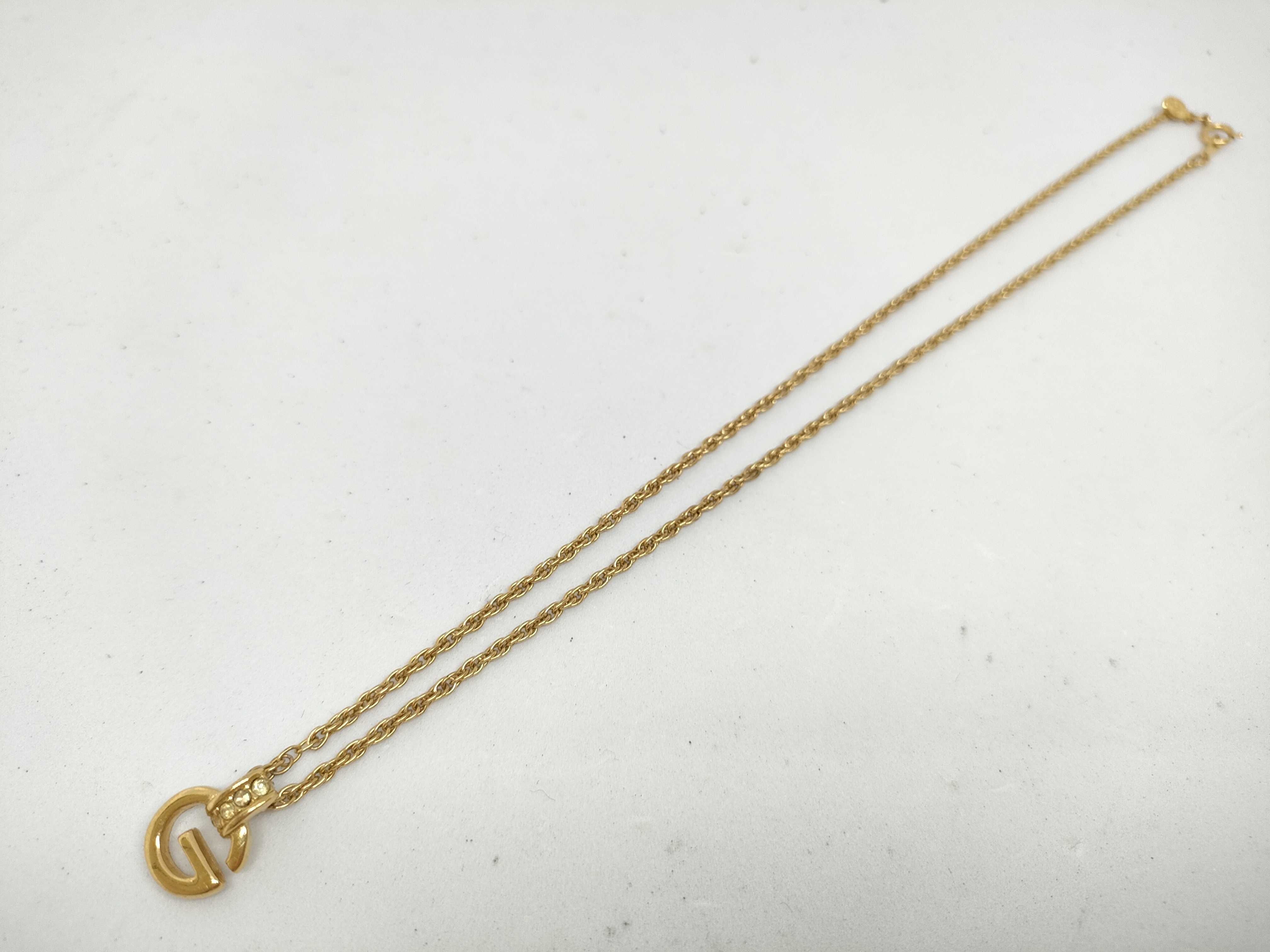 G-logo necklace — view 7