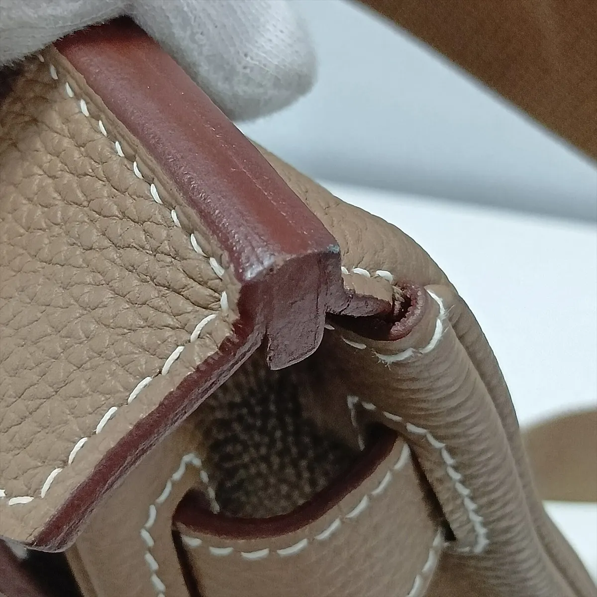 [Individually packaged] Hermes Kelly Accad PM Togo Etoupe Silver Hardware K: 2025 — view 11