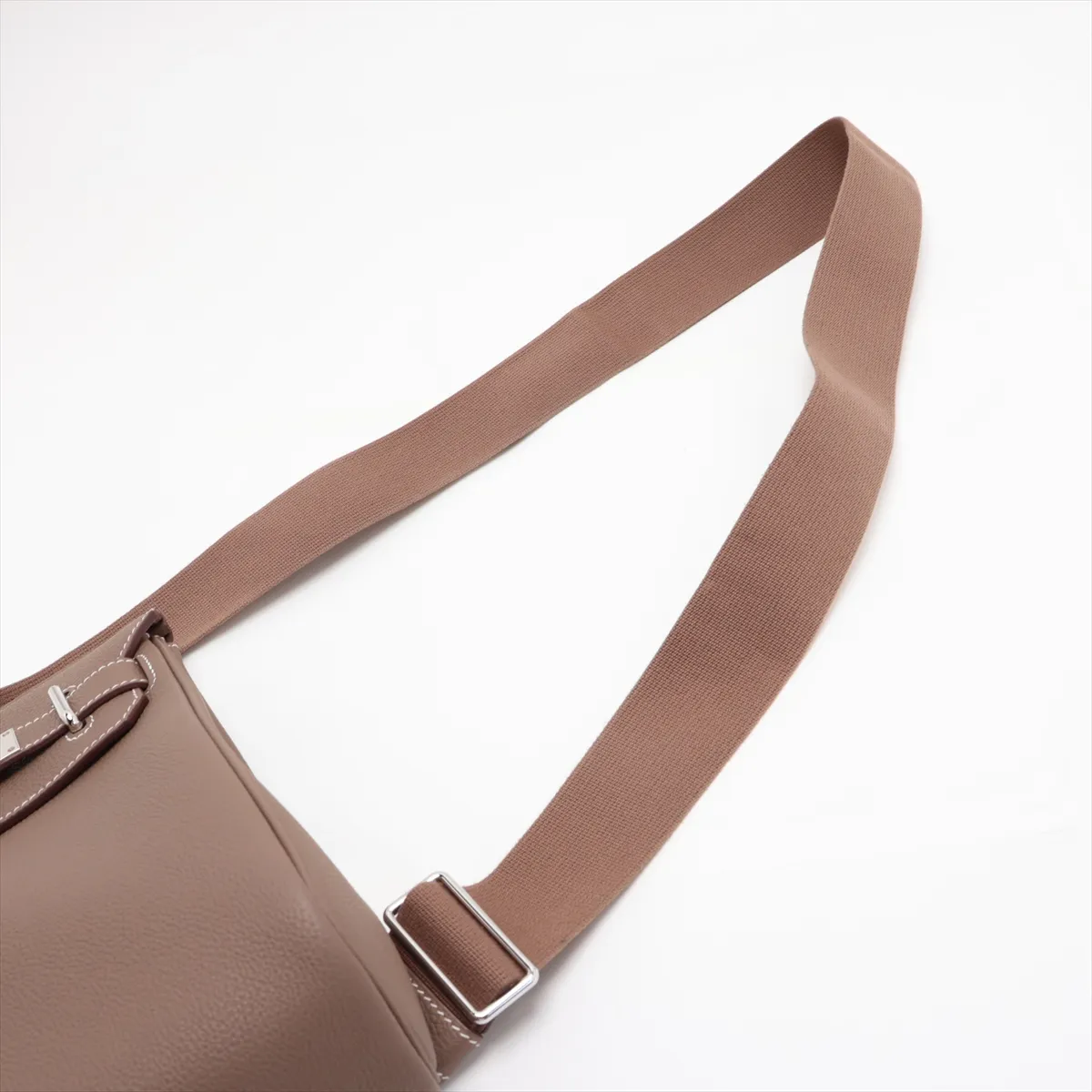 [Individually packaged] Hermes Kelly Accad PM Togo Etoupe Silver Hardware K: 2025 — view 5