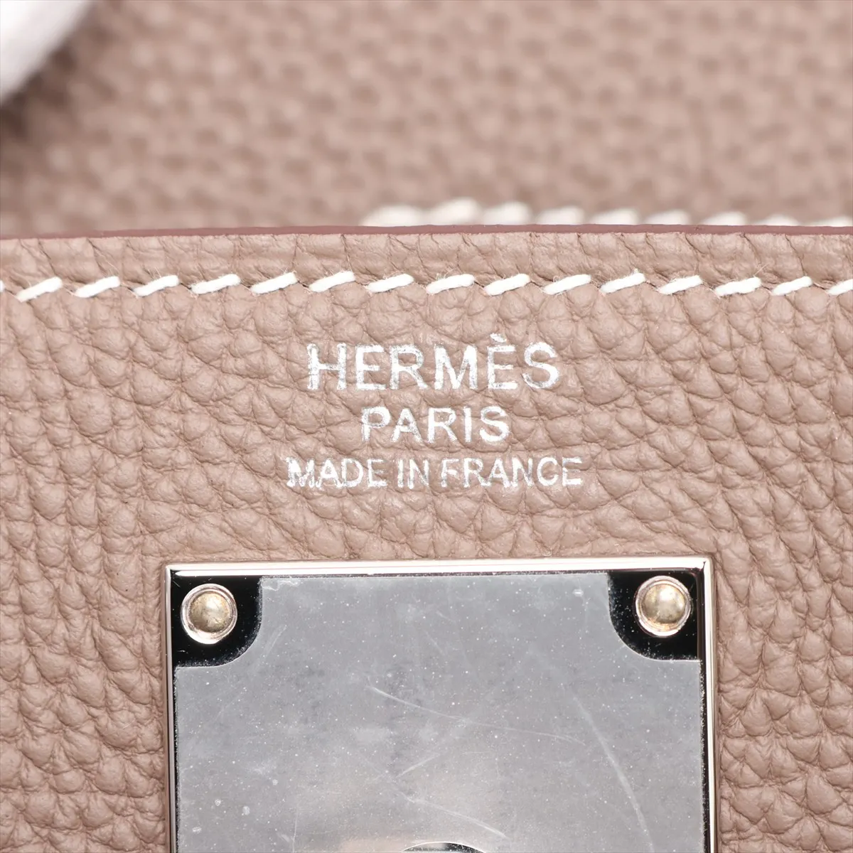 [Individually packaged] Hermes Kelly Accad PM Togo Etoupe Silver Hardware K: 2025 — view 8