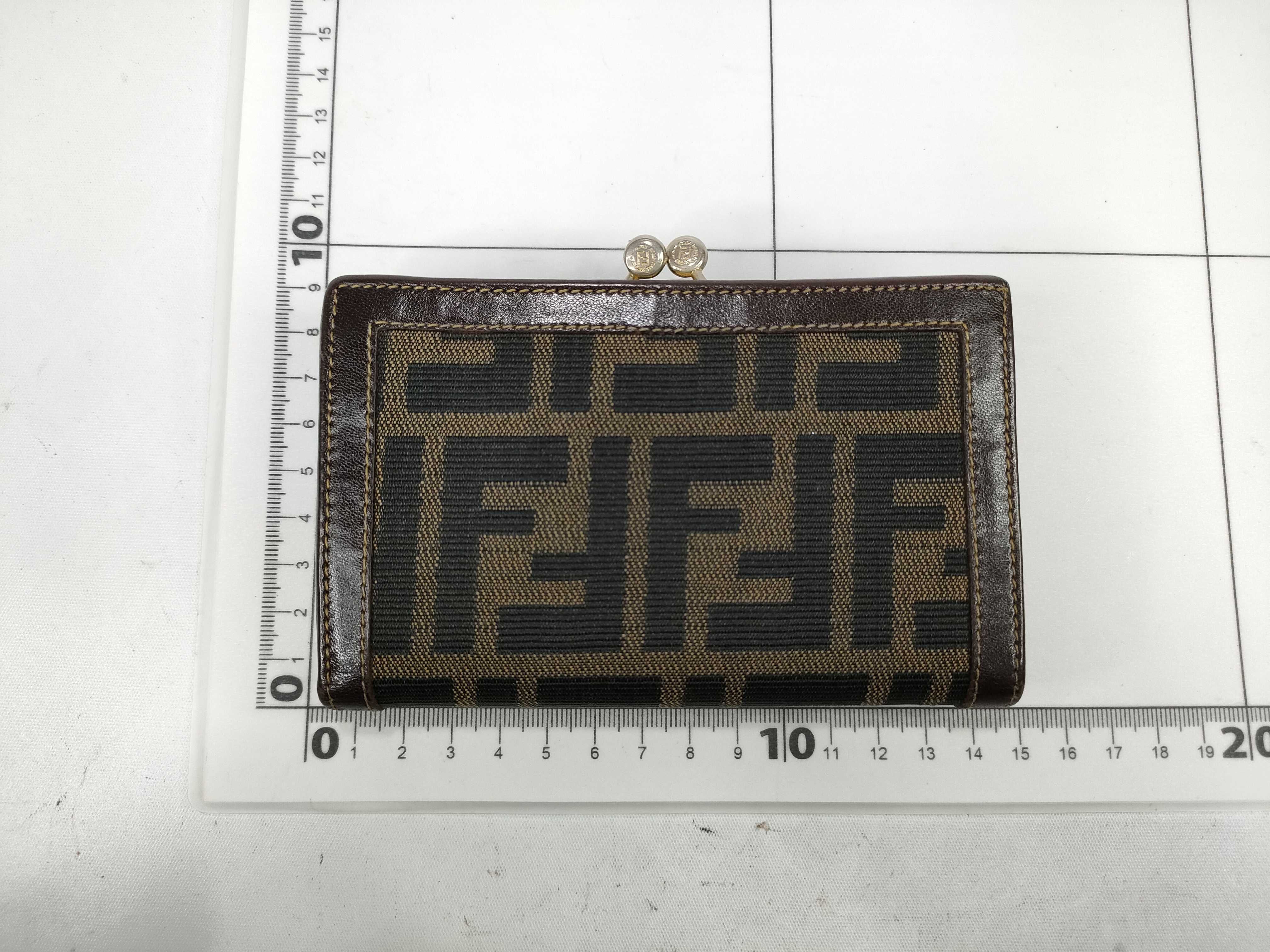 Zucca pattern compact coin purse — view 2