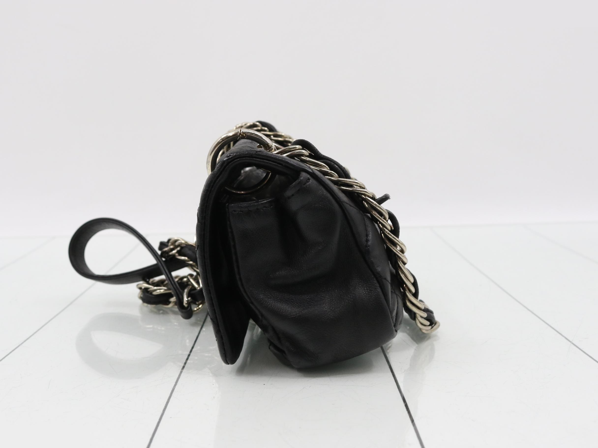 Mini Matelassé 20 Small Chain Shoulder Bag — view 3