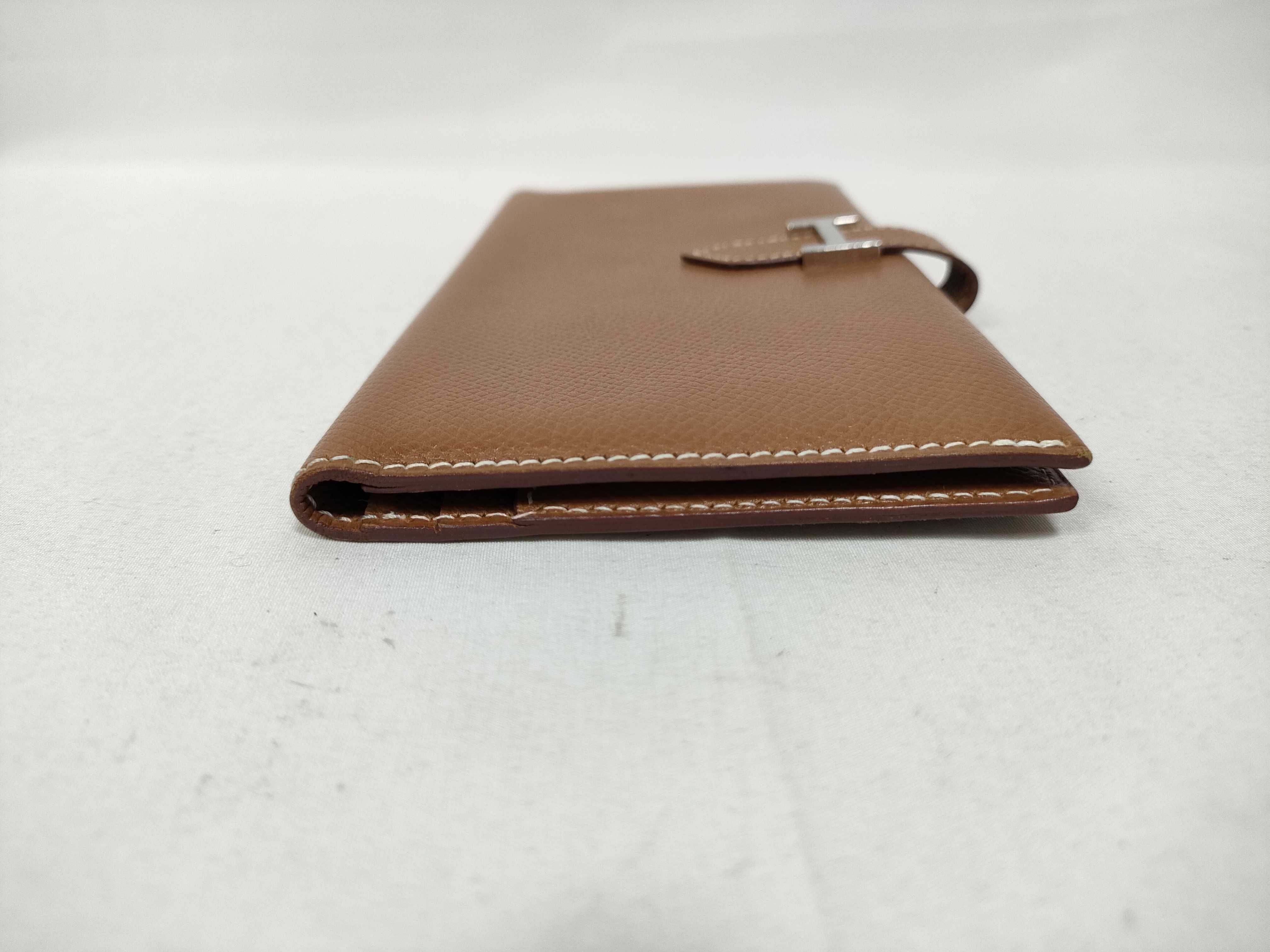 Bearn Hermes H Bi-fold Long Wallet Brown Wallet — view 5