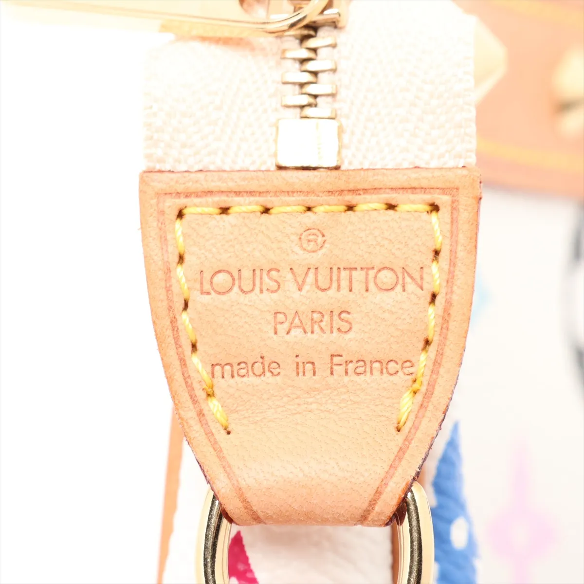 Multicolor Pochette Accessoires M92649 SL0043 White x Brown — view 8