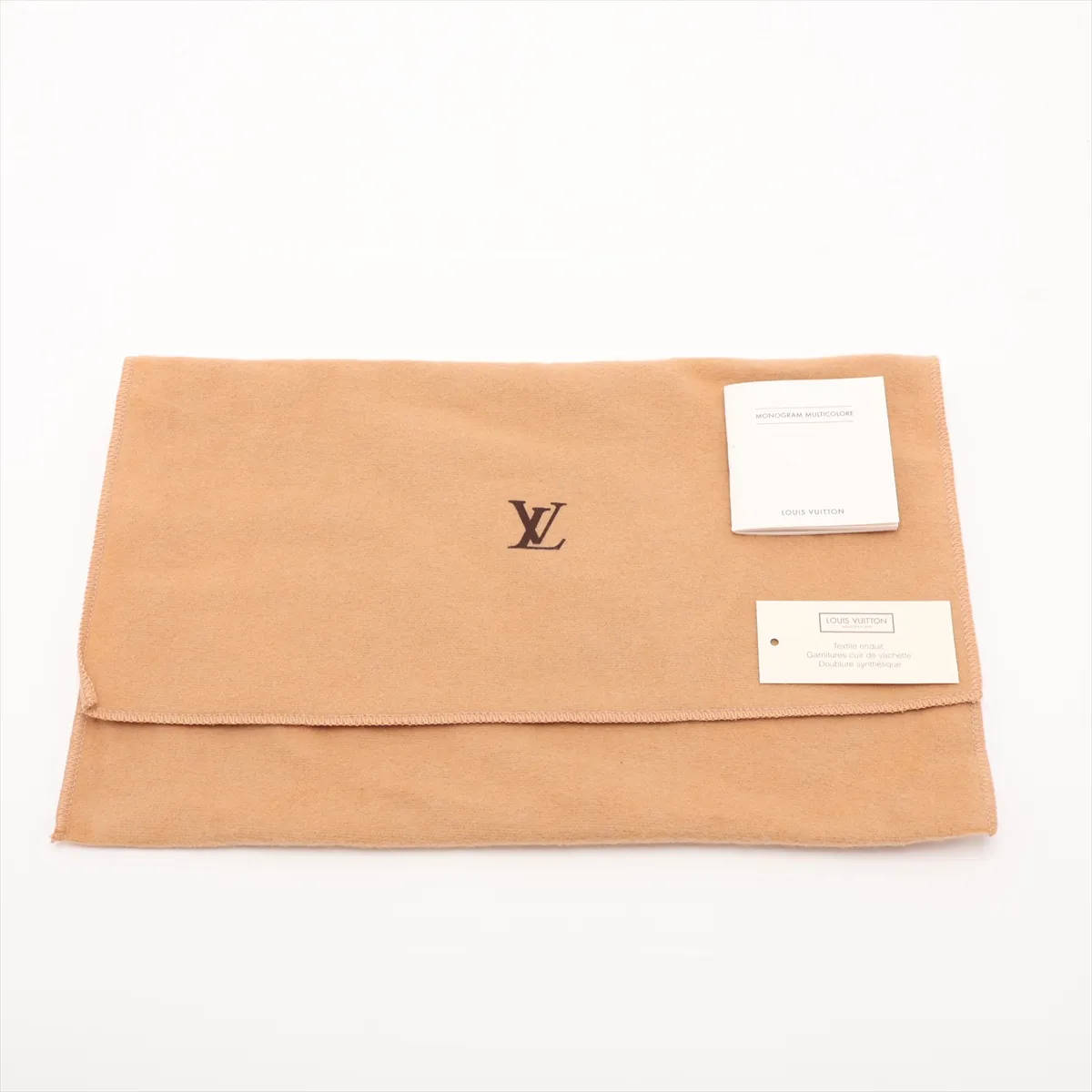 Multicolor Pochette Accessoires M92649 SL0043 White x Brown — view 9