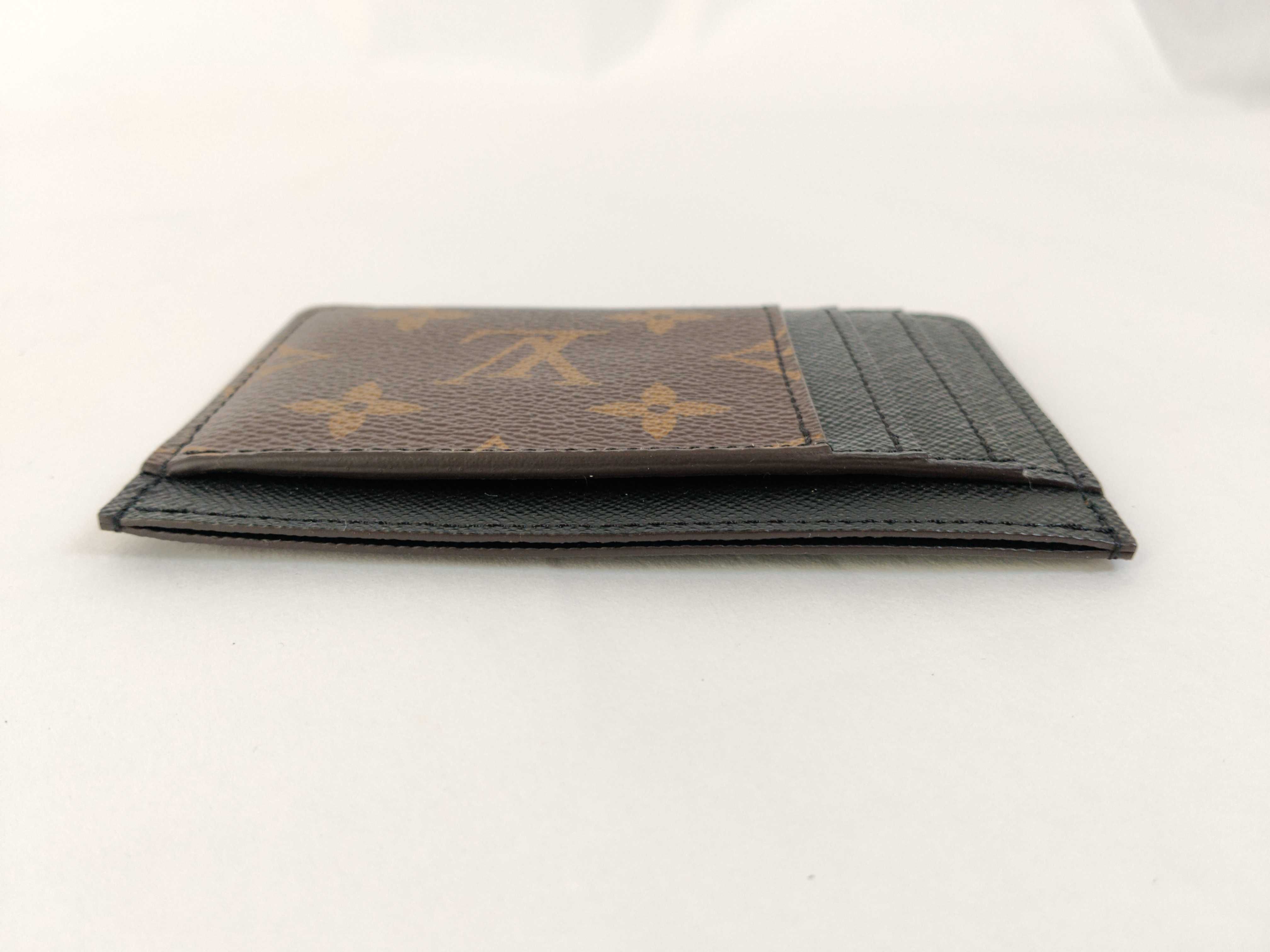 Monogram Reverse Porte Cartes LV Side Up M81462 RFID Card Case — view 6