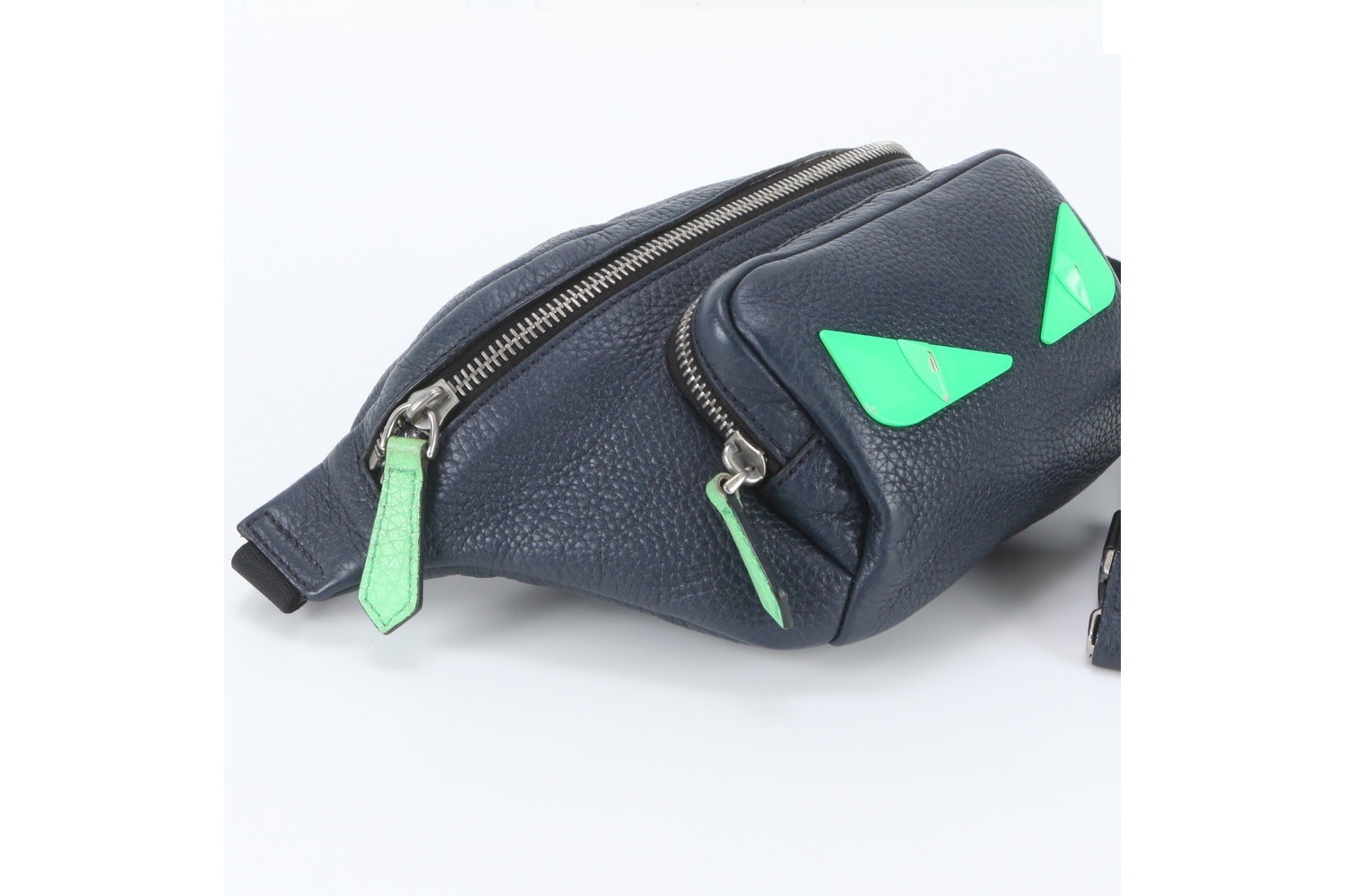 Bugs Eye Monster Leather 2-Way Body Bag (Crossbody Bag) — view 6