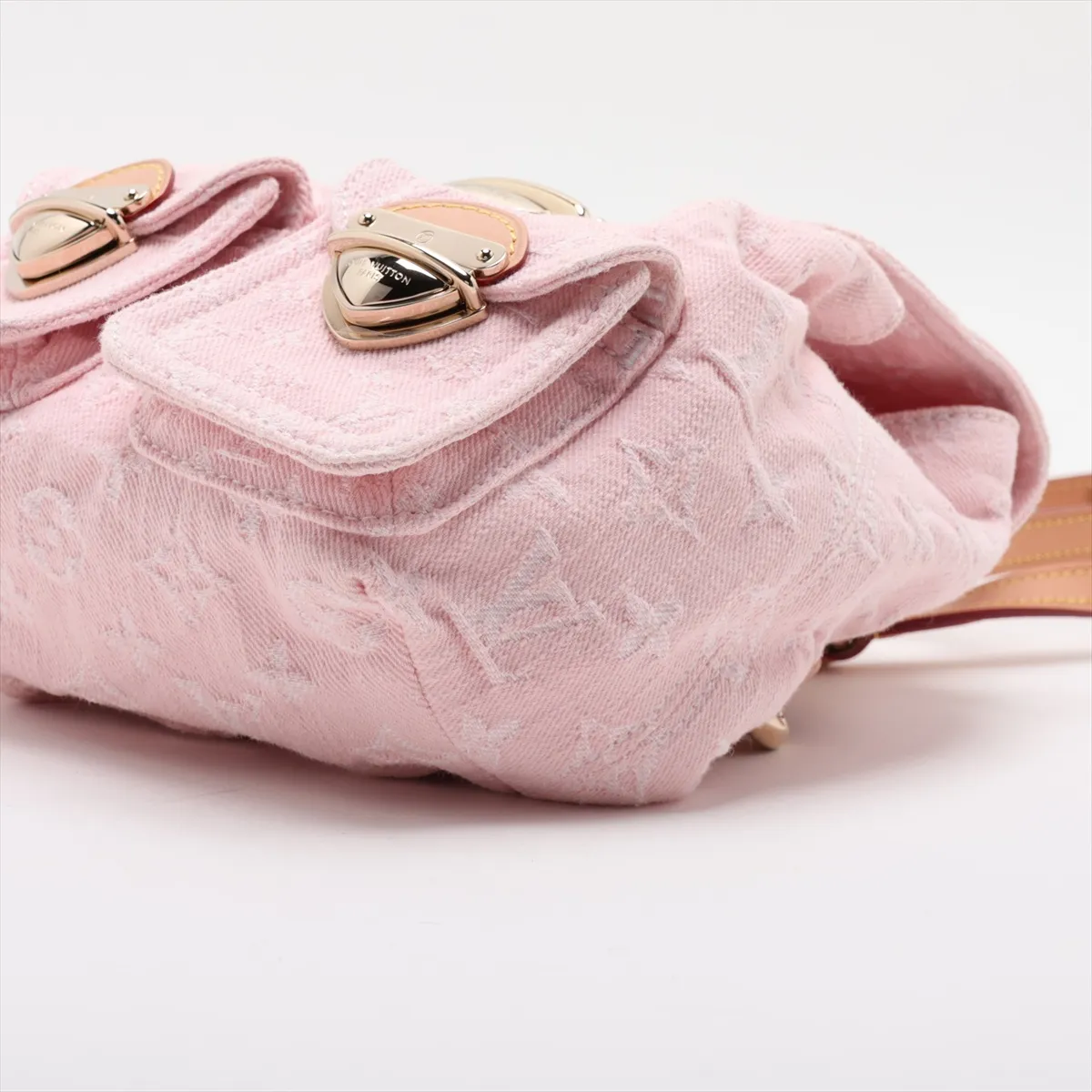 Monogram Denim Venice M13031 Pink (RFID detected) — view 3