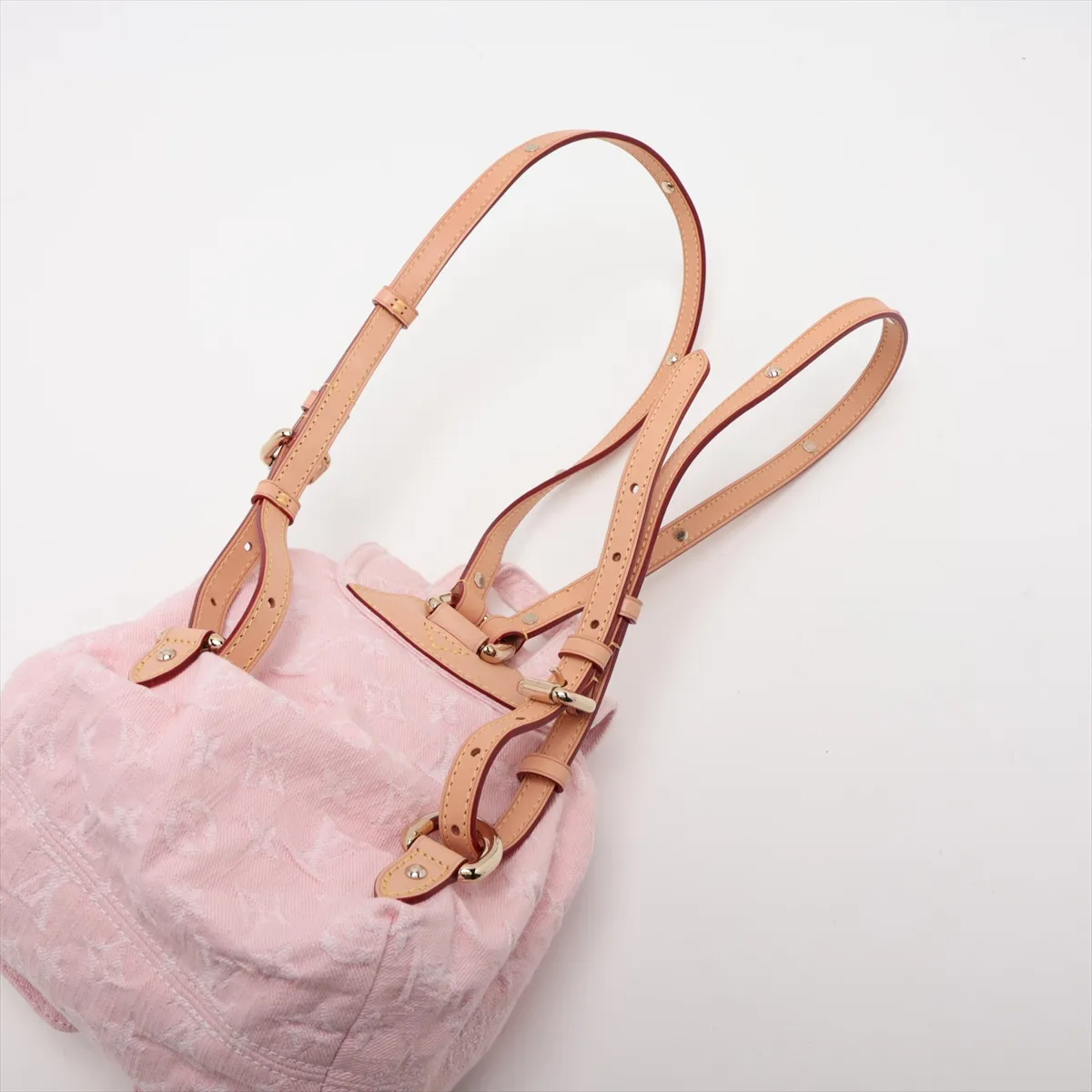 Monogram Denim Venice M13031 Pink (RFID detected) — view 5