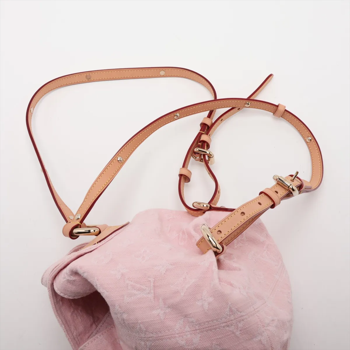 Monogram Denim Venice M13031 Pink (RFID detected) — view 6