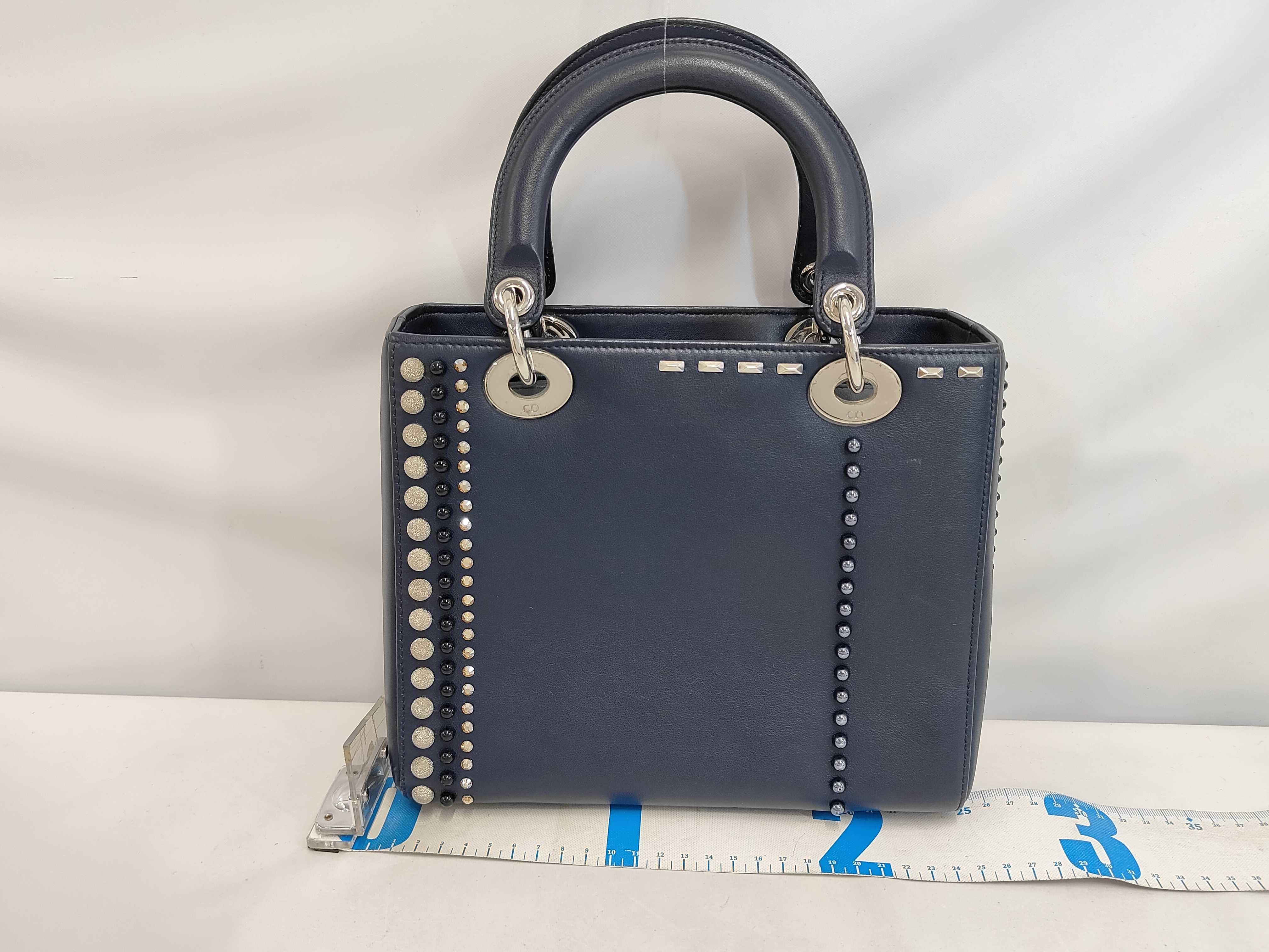 Lady Dior Studded 2-Way Handbag — view 2