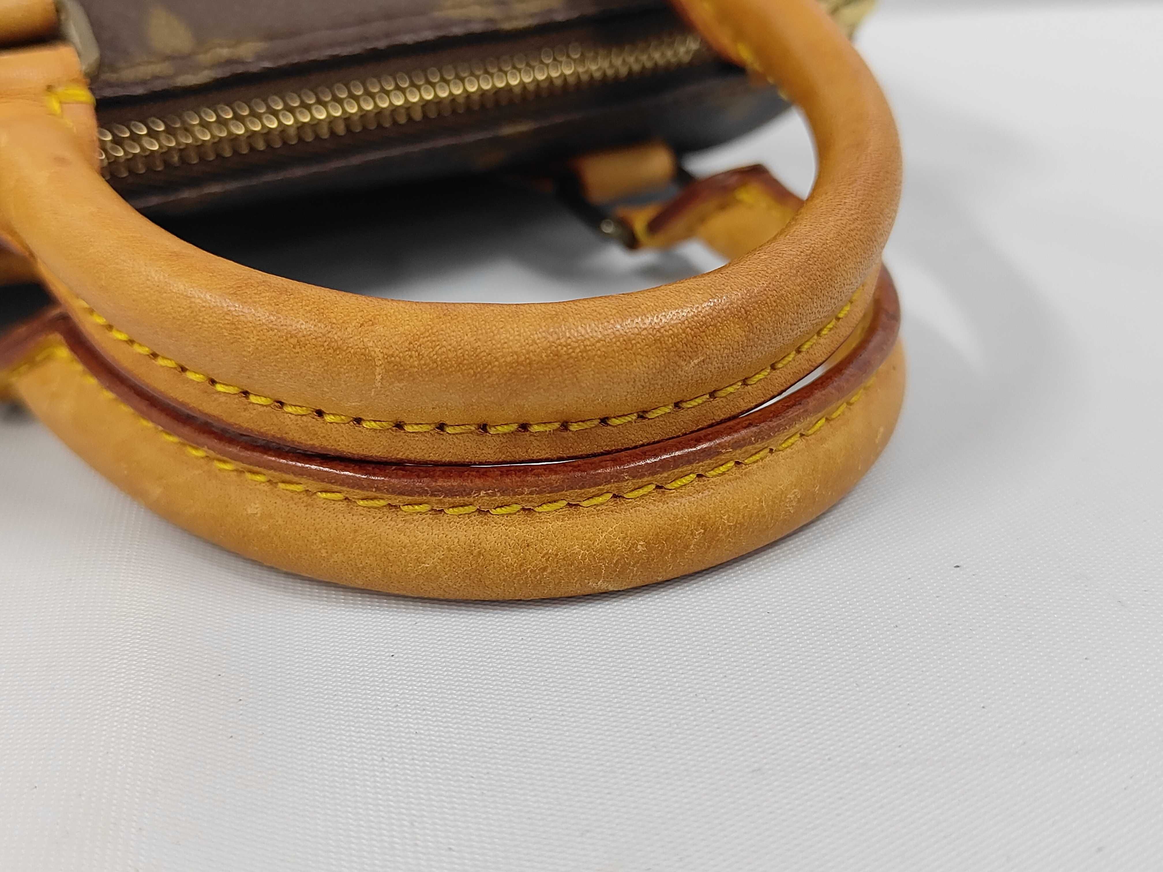 Monogram Mini Speedy Handbag with Strap — view 5
