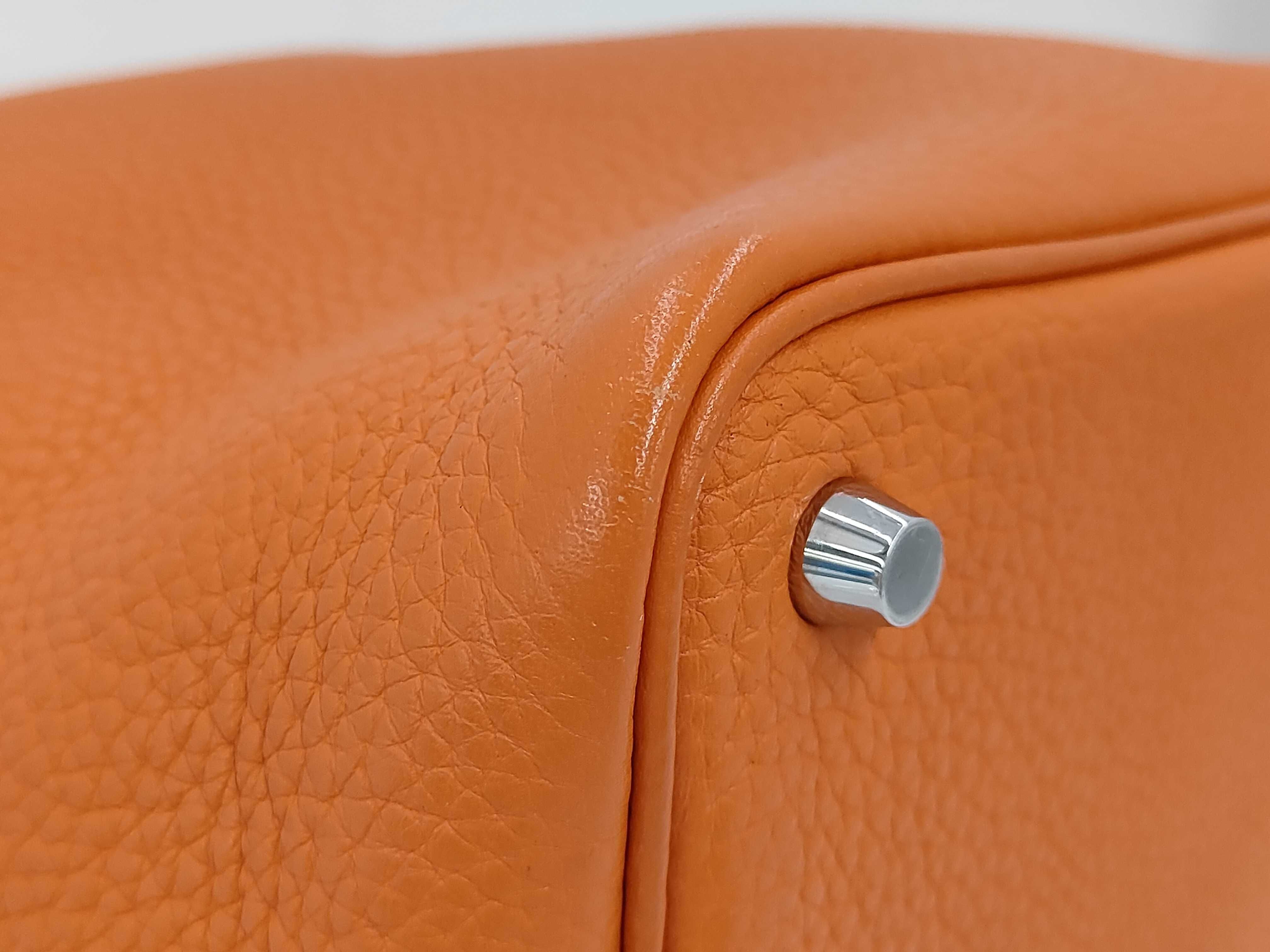 Picotin Lock PM handbag in Taurillon Clemence leather — view 4