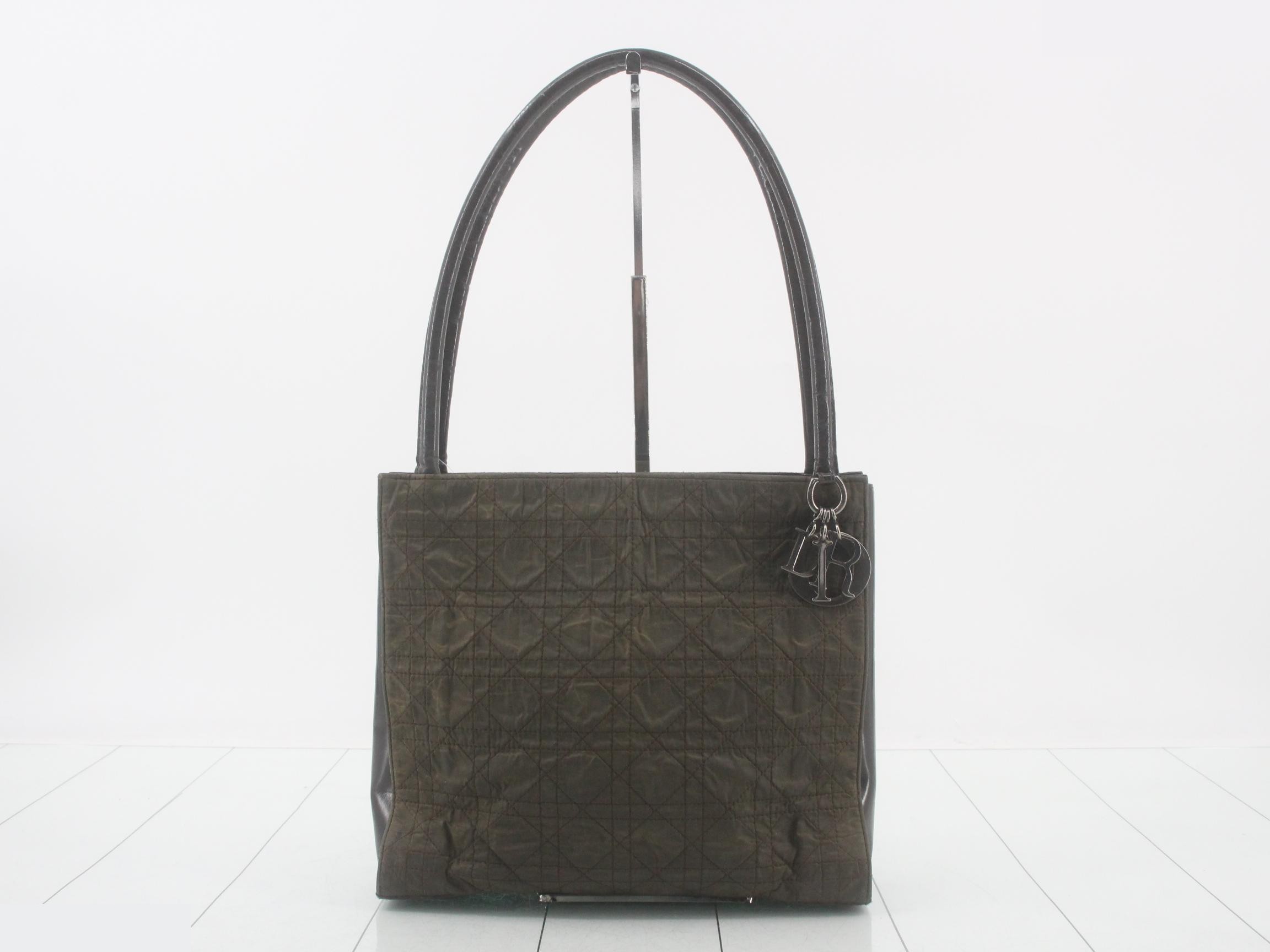 Cannage Tote Bag, Khaki