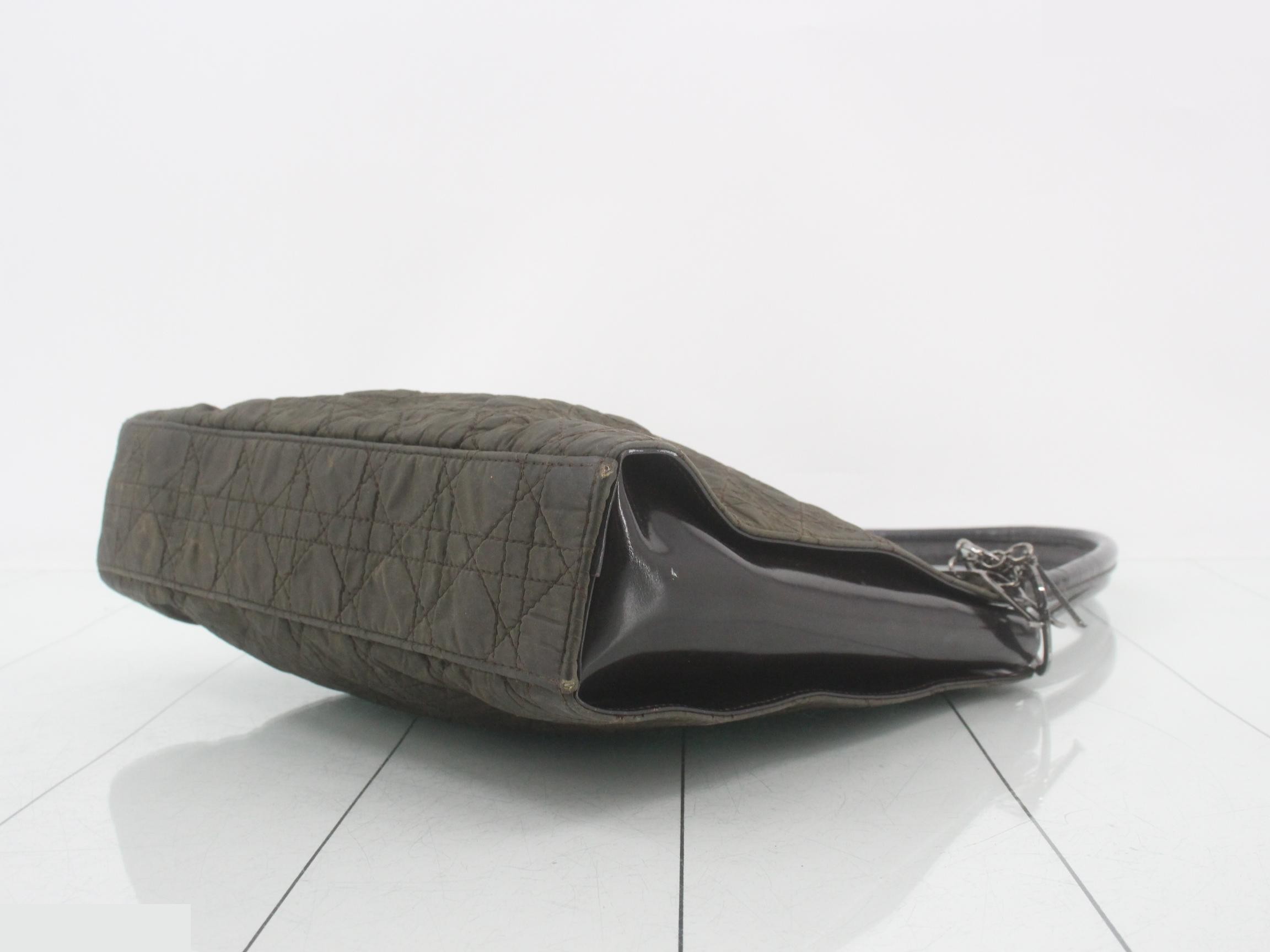 Cannage Tote Bag, Khaki — view 6
