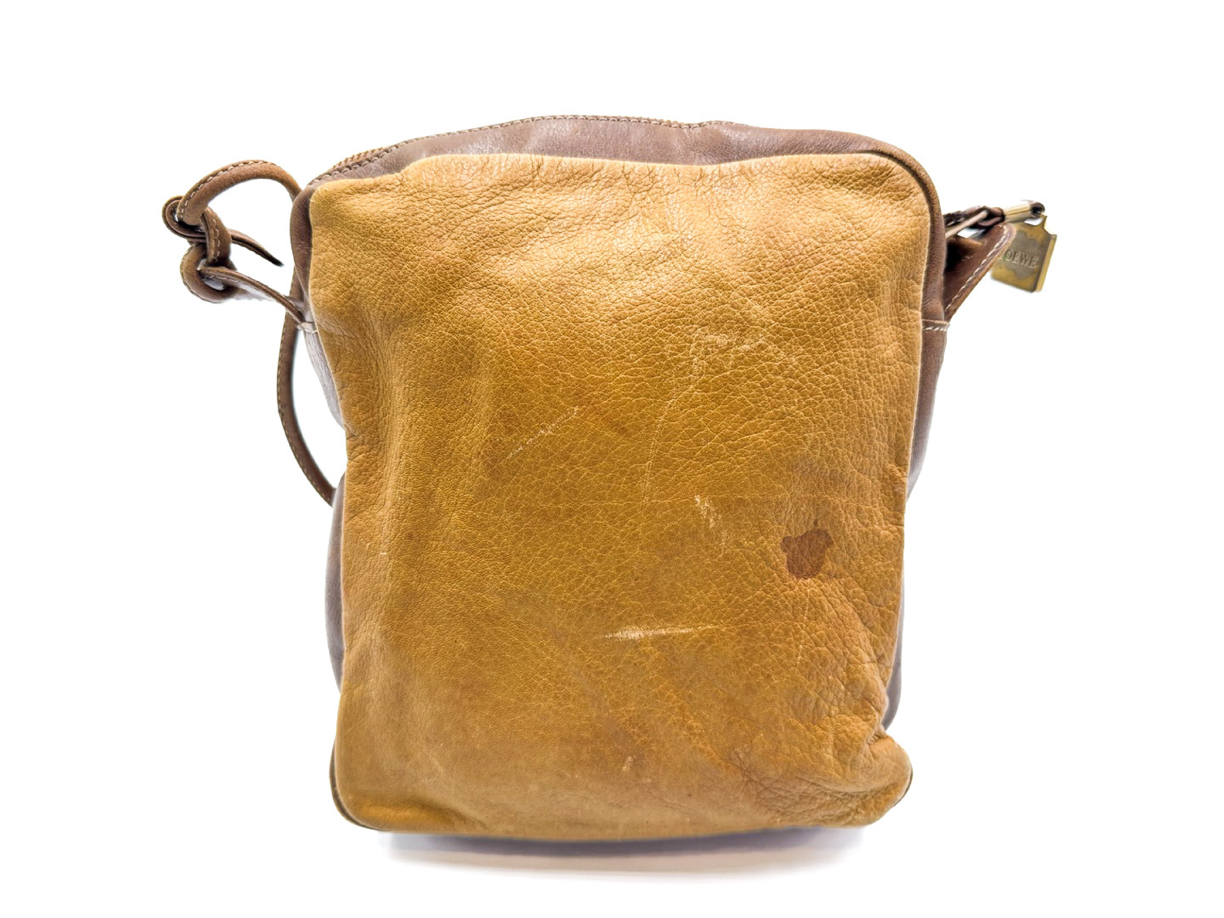 Anagram Gold Hardware Leather Shoulder Bag — view 2