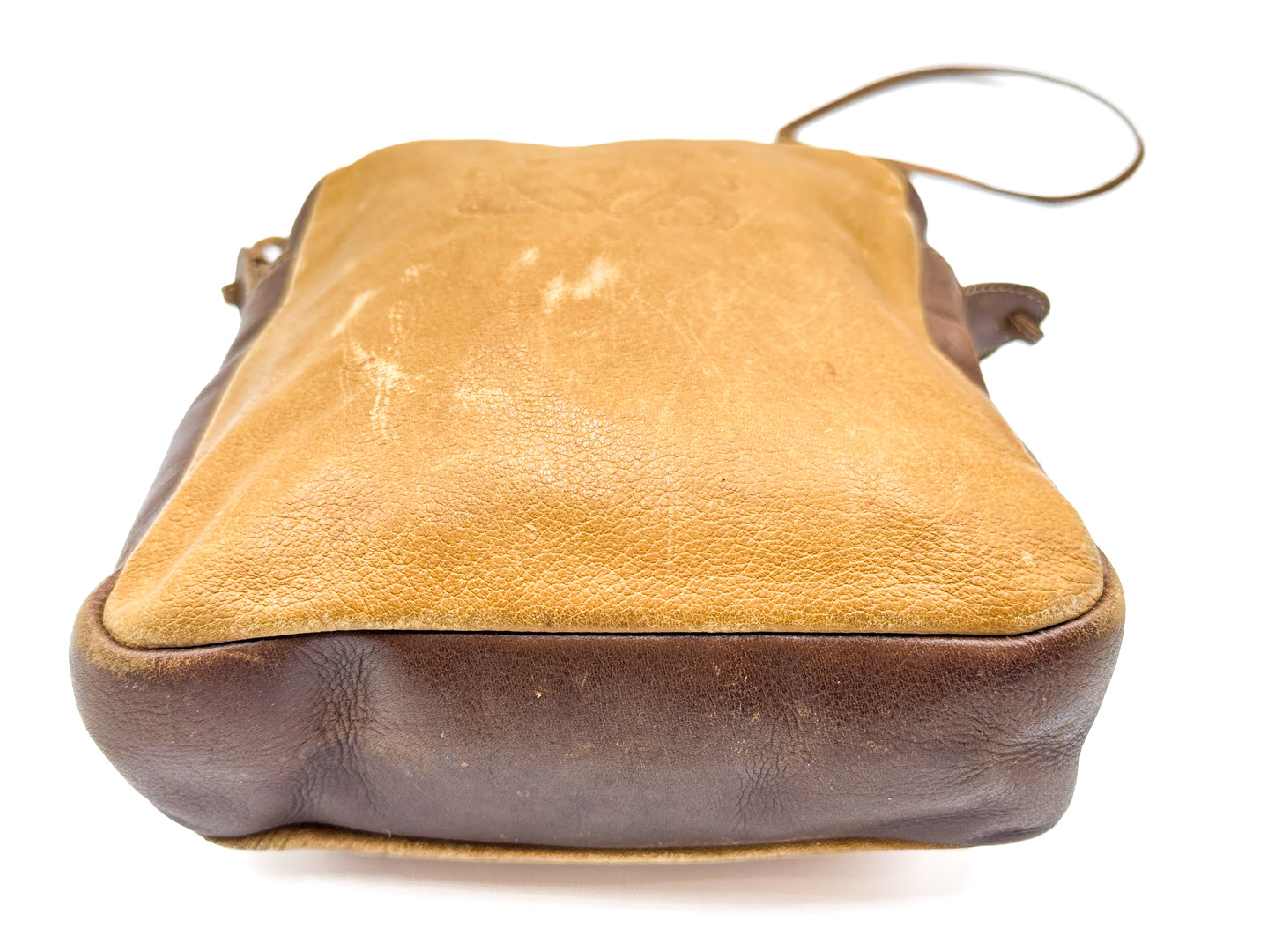 Anagram Gold Hardware Leather Shoulder Bag — view 4