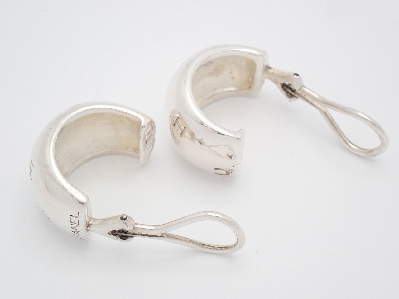 logo earrings, 925 sterling silver, 18.6g — view 4