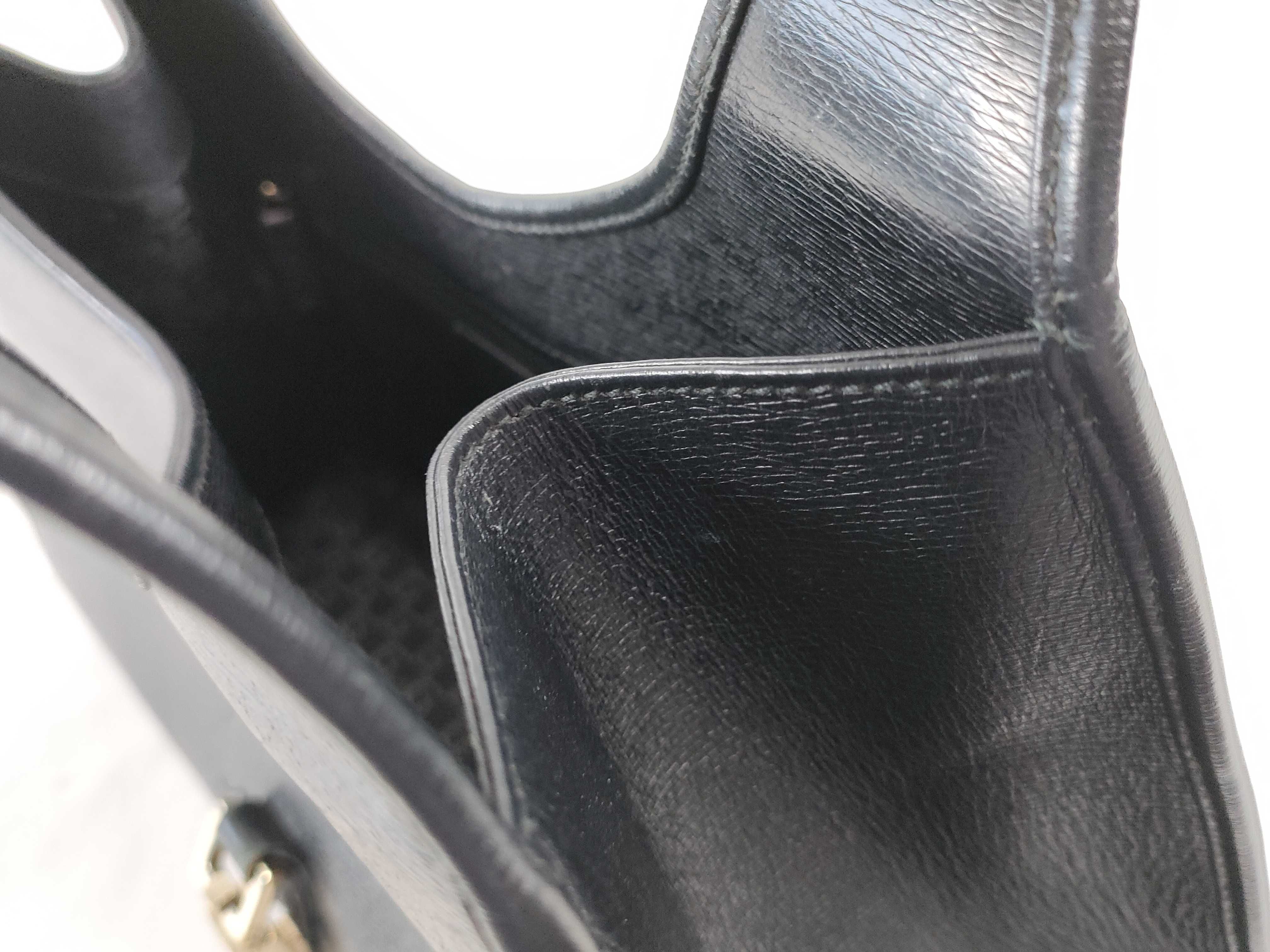Jackie Leather Handbag, Black — view 15