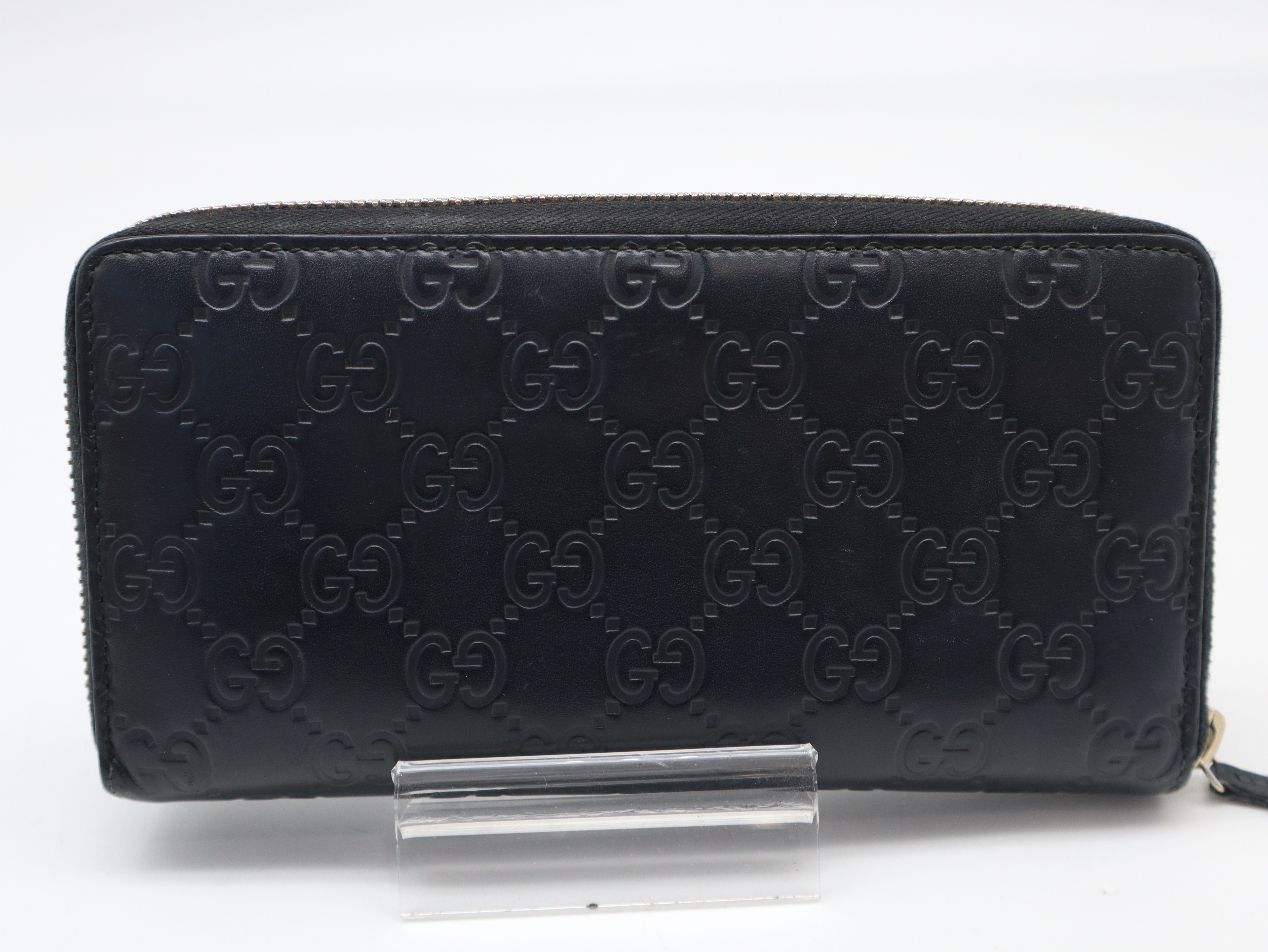 388680 Guccissima Black Long Wallet — view 2