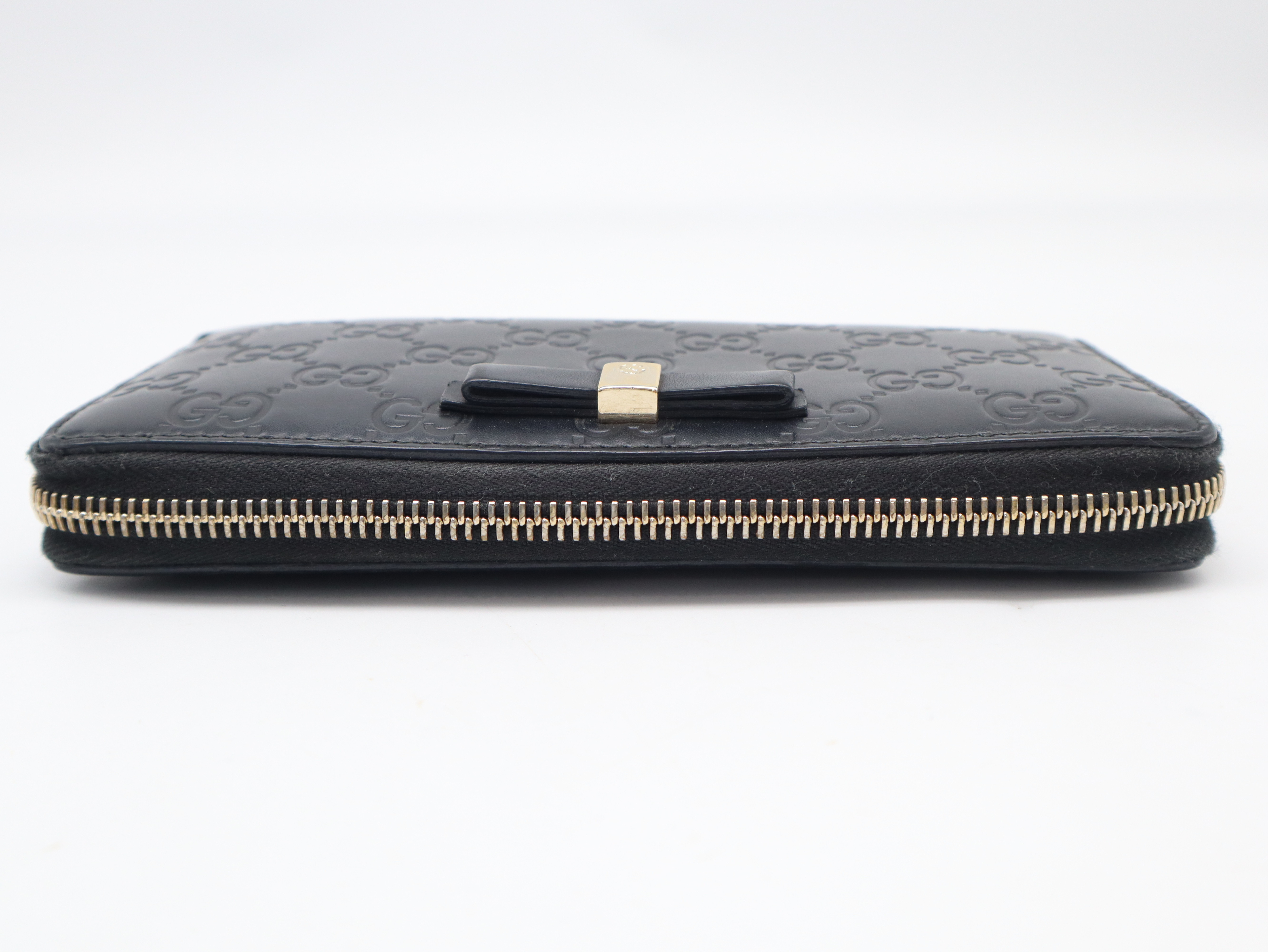 388680 Guccissima Black Long Wallet — view 3