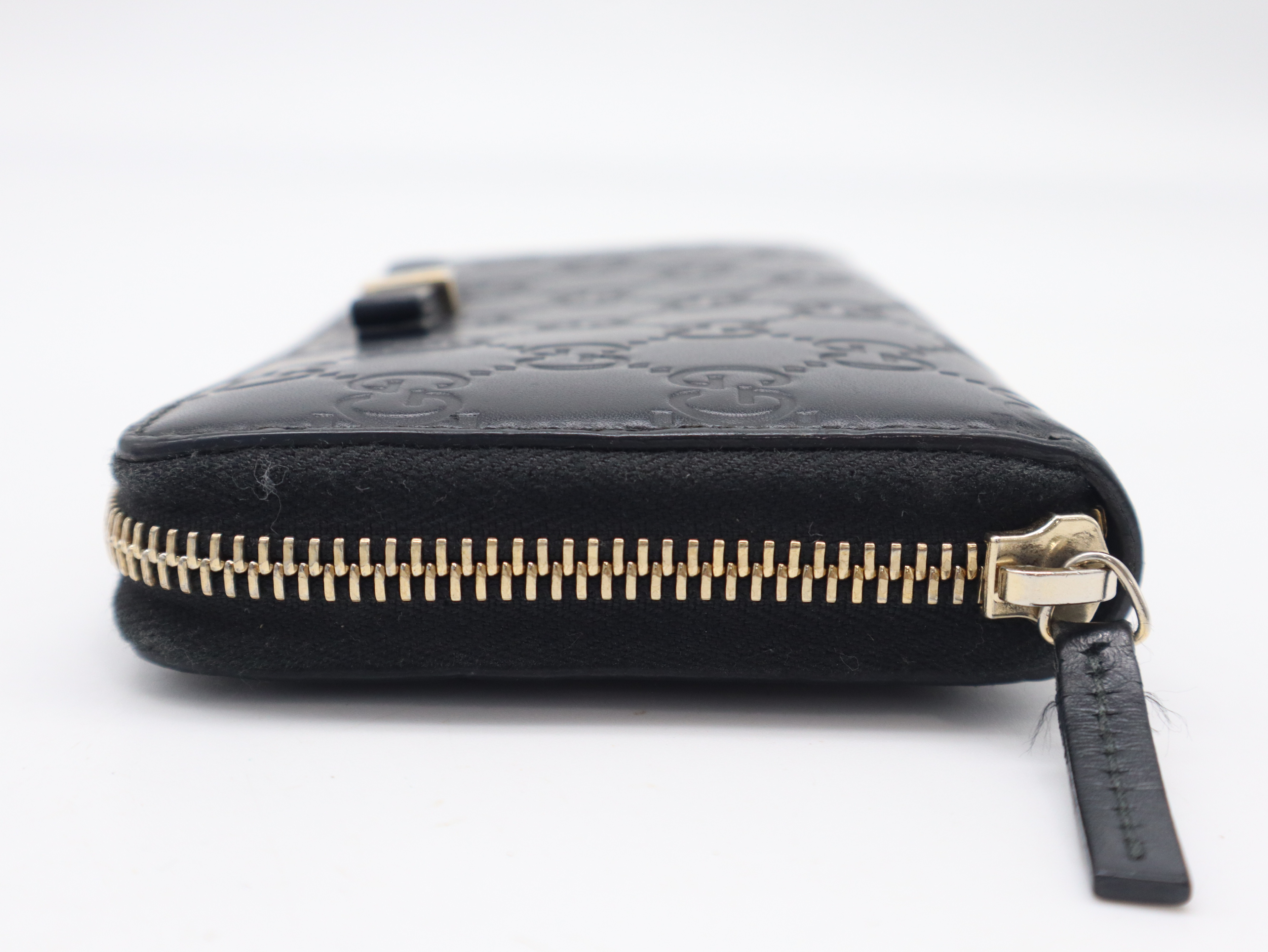 388680 Guccissima Black Long Wallet — view 5