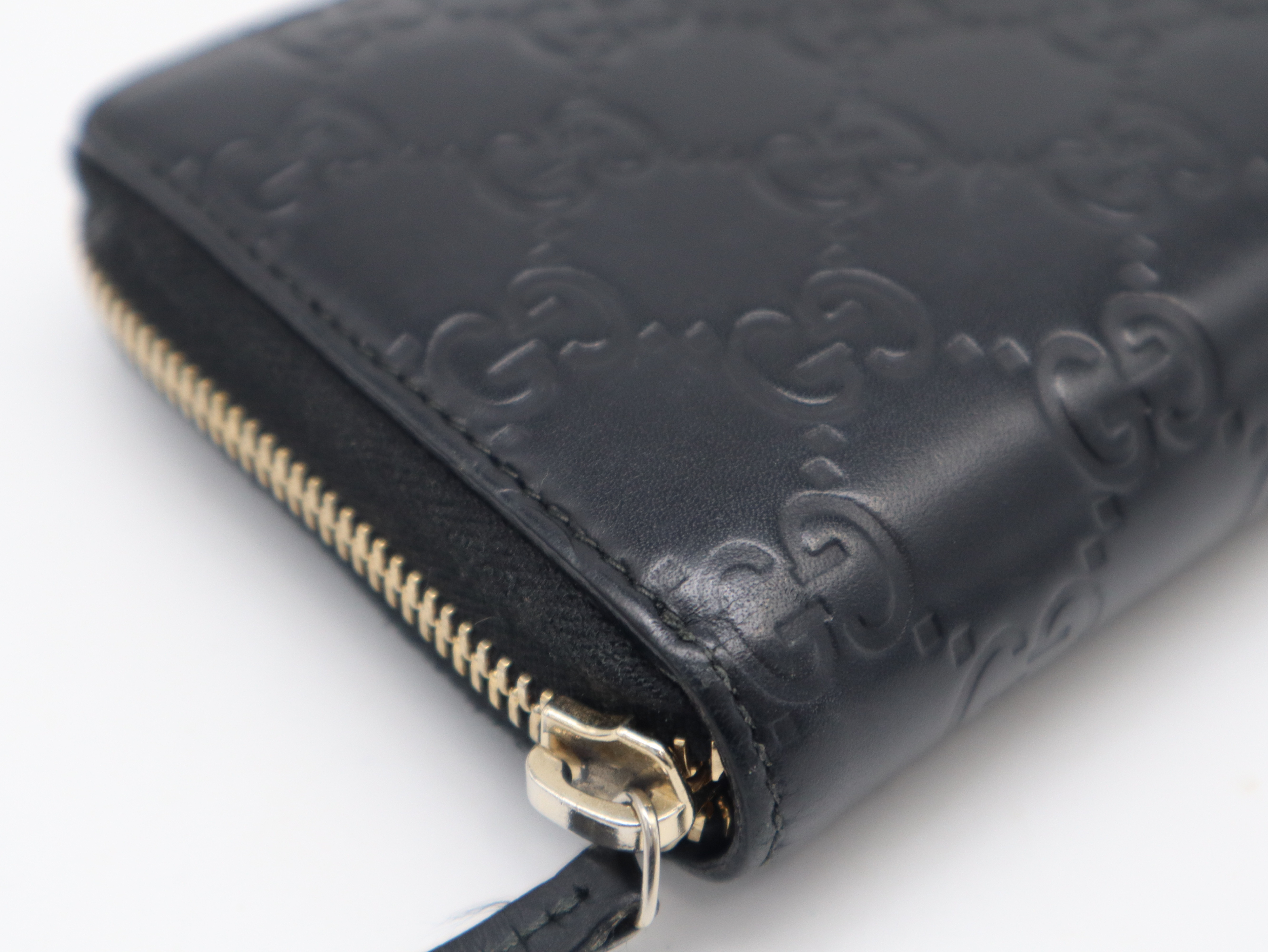388680 Guccissima Black Long Wallet — view 7