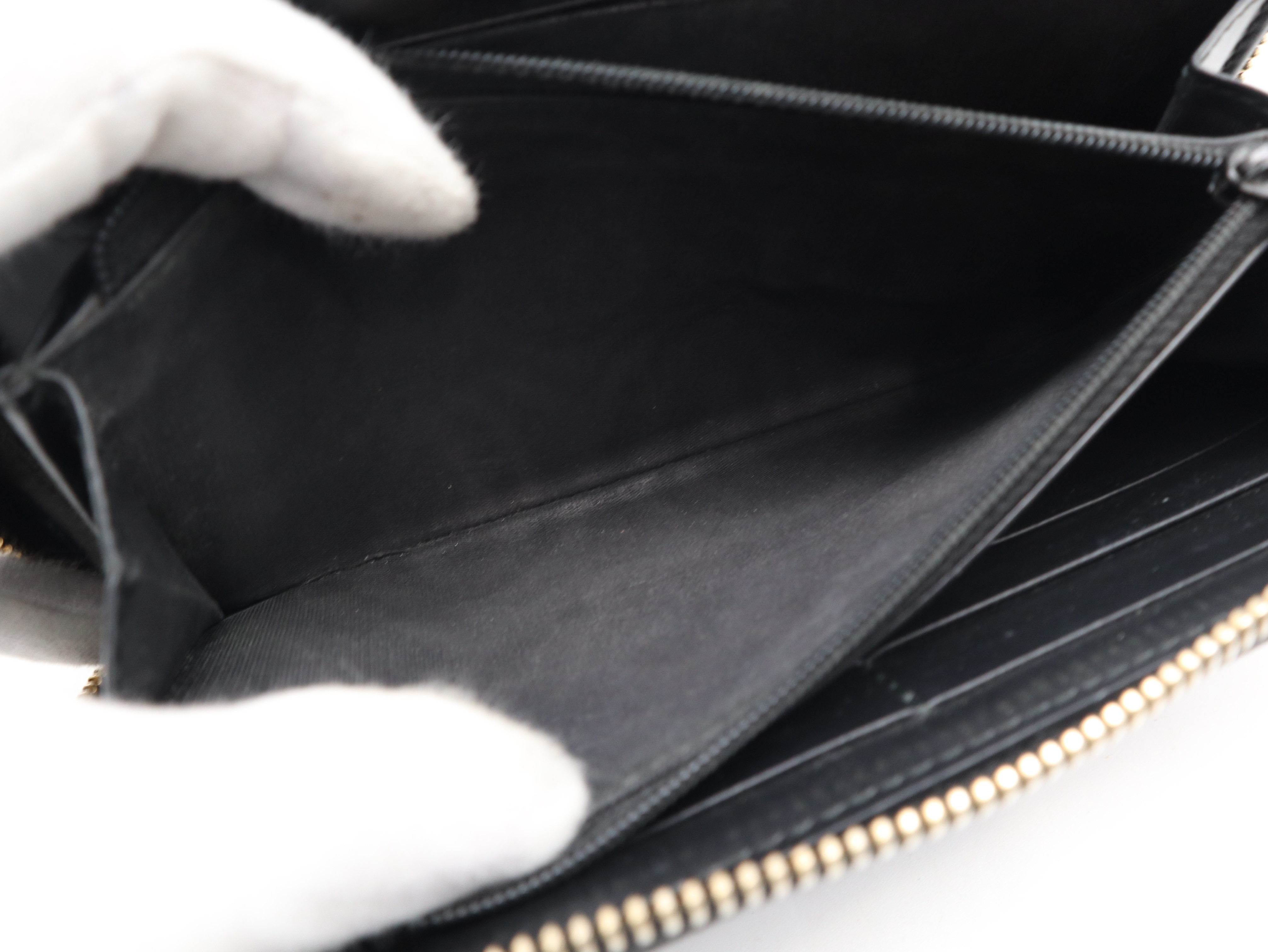 388680 Guccissima Black Long Wallet — view 10