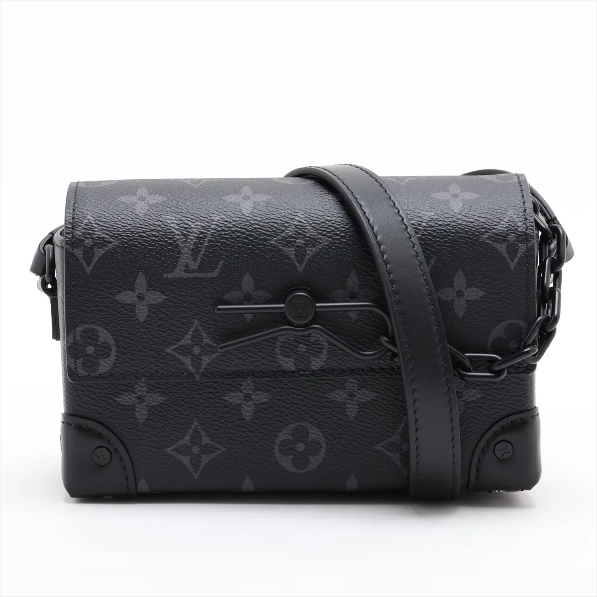 Monogram Eclipse Steamer Wearable Wallet M81783 Black (RFID detected)