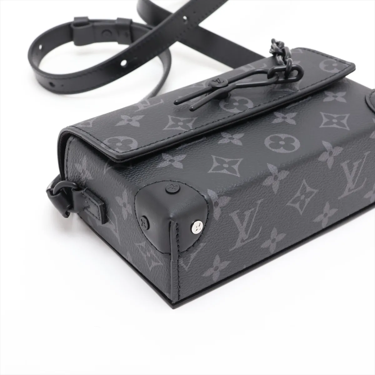 Monogram Eclipse Steamer Wearable Wallet M81783 Black (RFID detected) — view 4