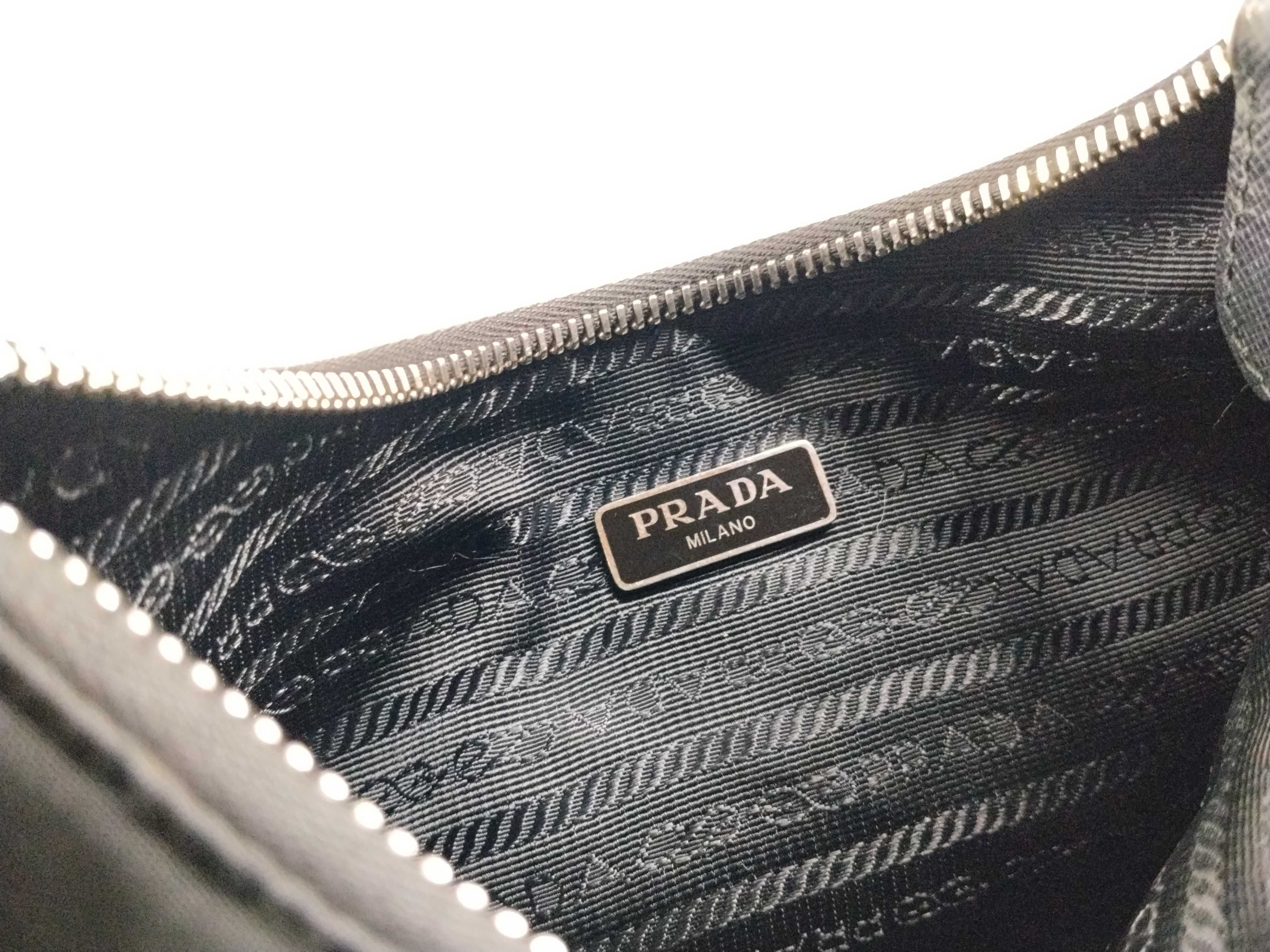 Nylon Prada Nylon Re-Edition 2WAY Chain Shoulder Bag Handbag 1BH204 Shoulder Bag — view 12