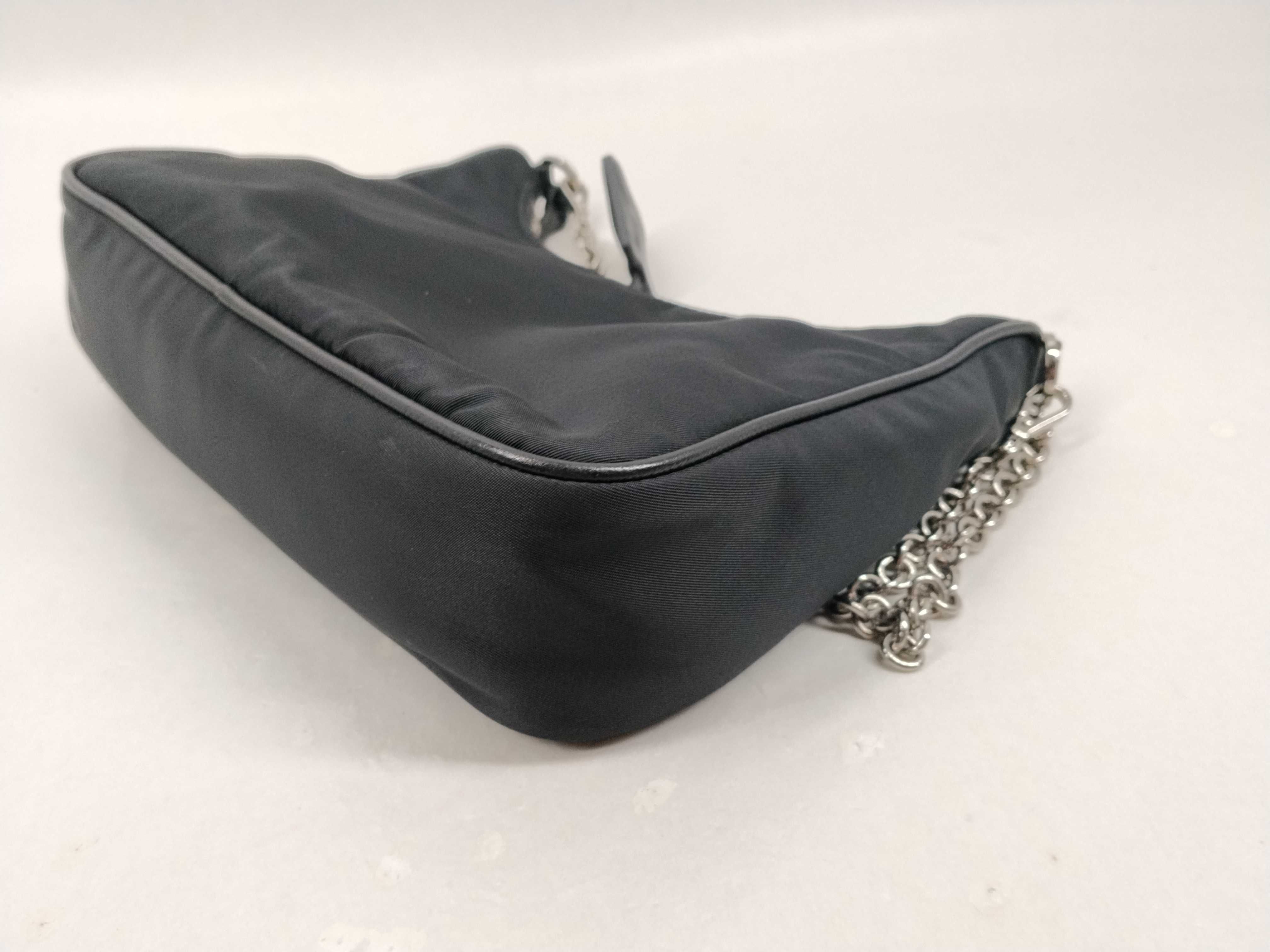 Nylon Prada Nylon Re-Edition 2WAY Chain Shoulder Bag Handbag 1BH204 Shoulder Bag — view 8
