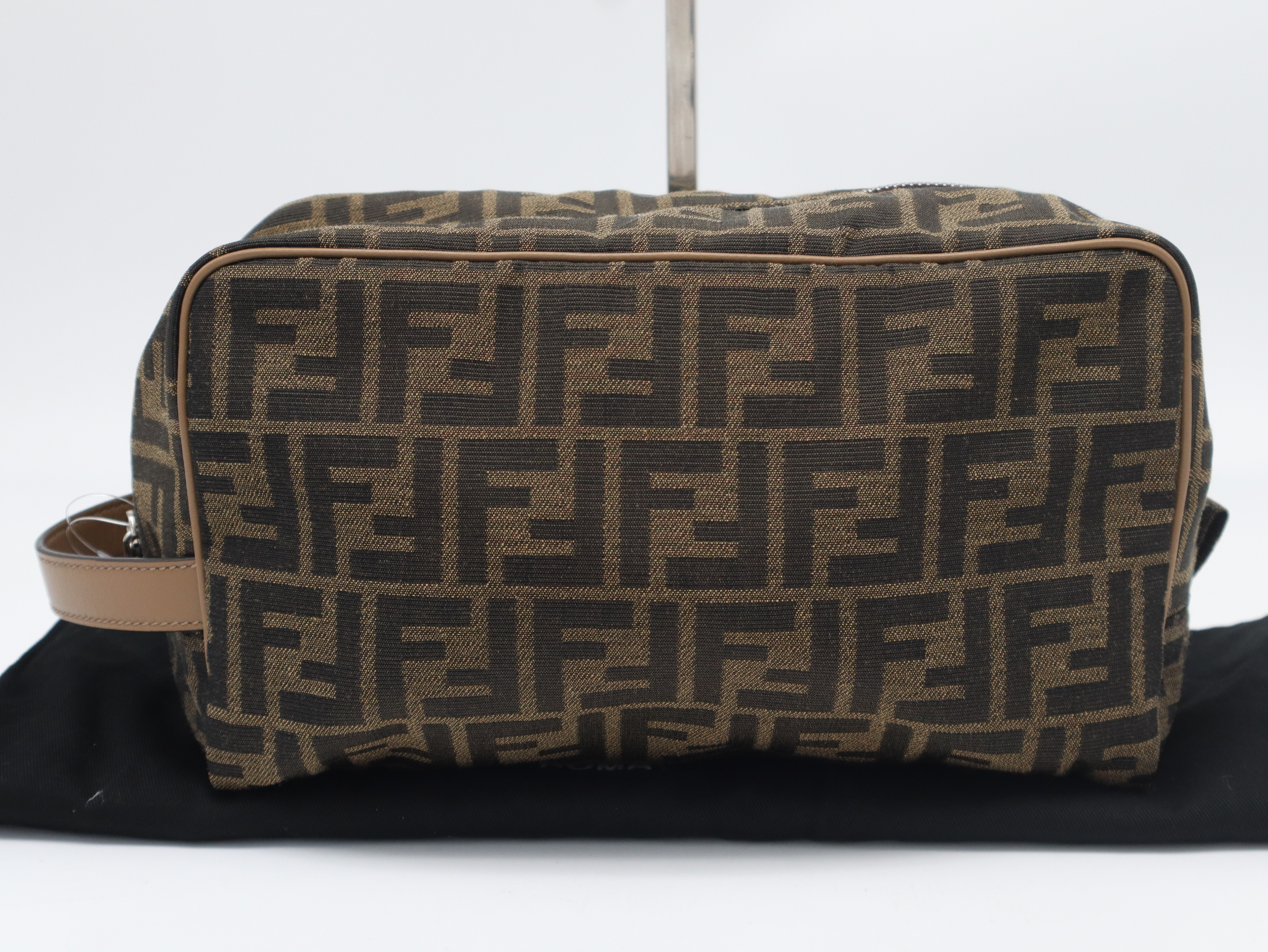 7N0141 Zucca Vanity Pouch with Dust Bag - Vanity Bag