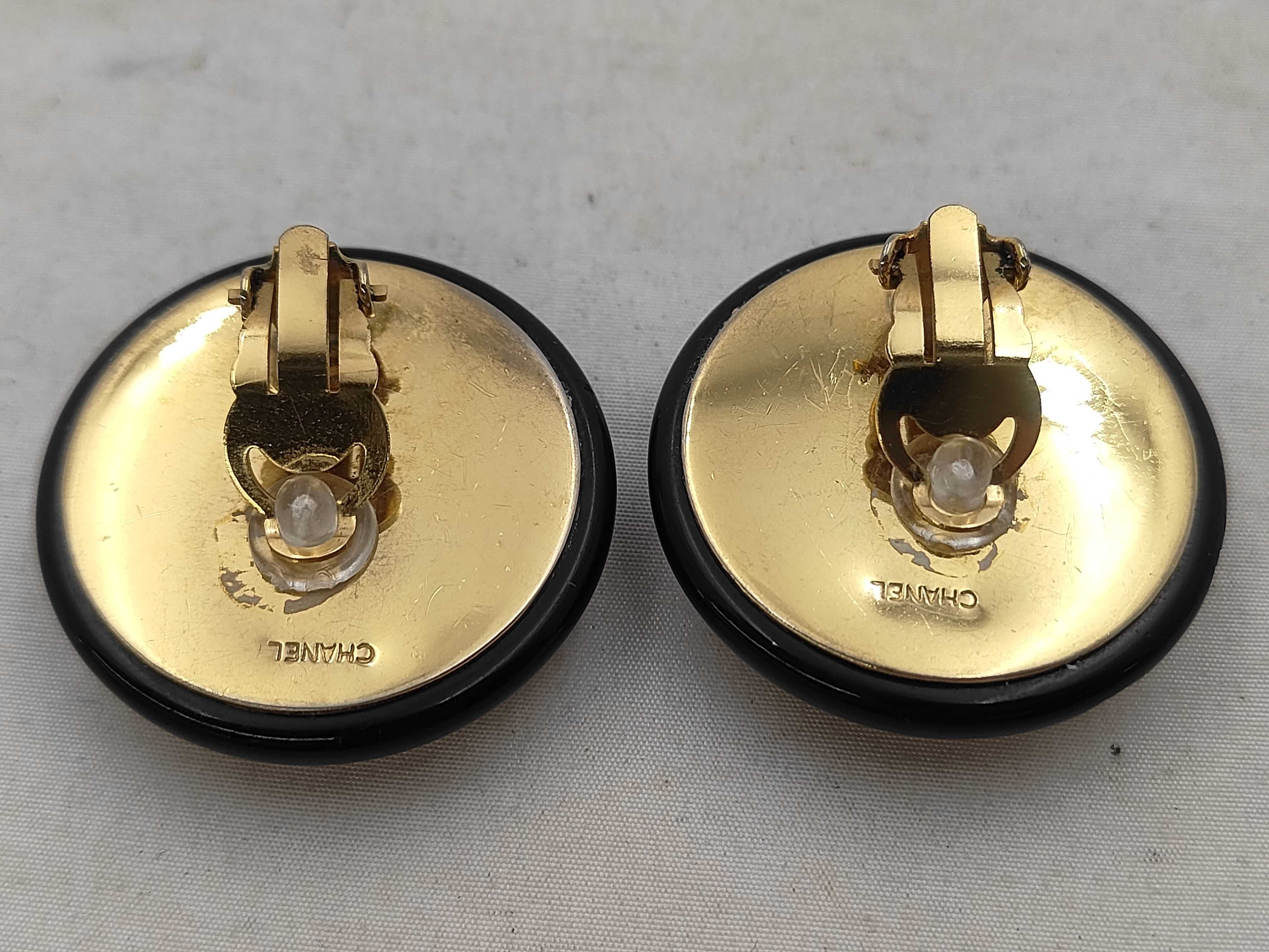 Coco Mark Gold Earrings — view 2