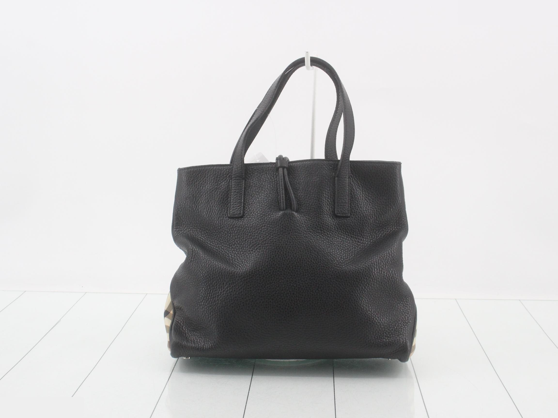 Leather Nova Check Handbag — view 2