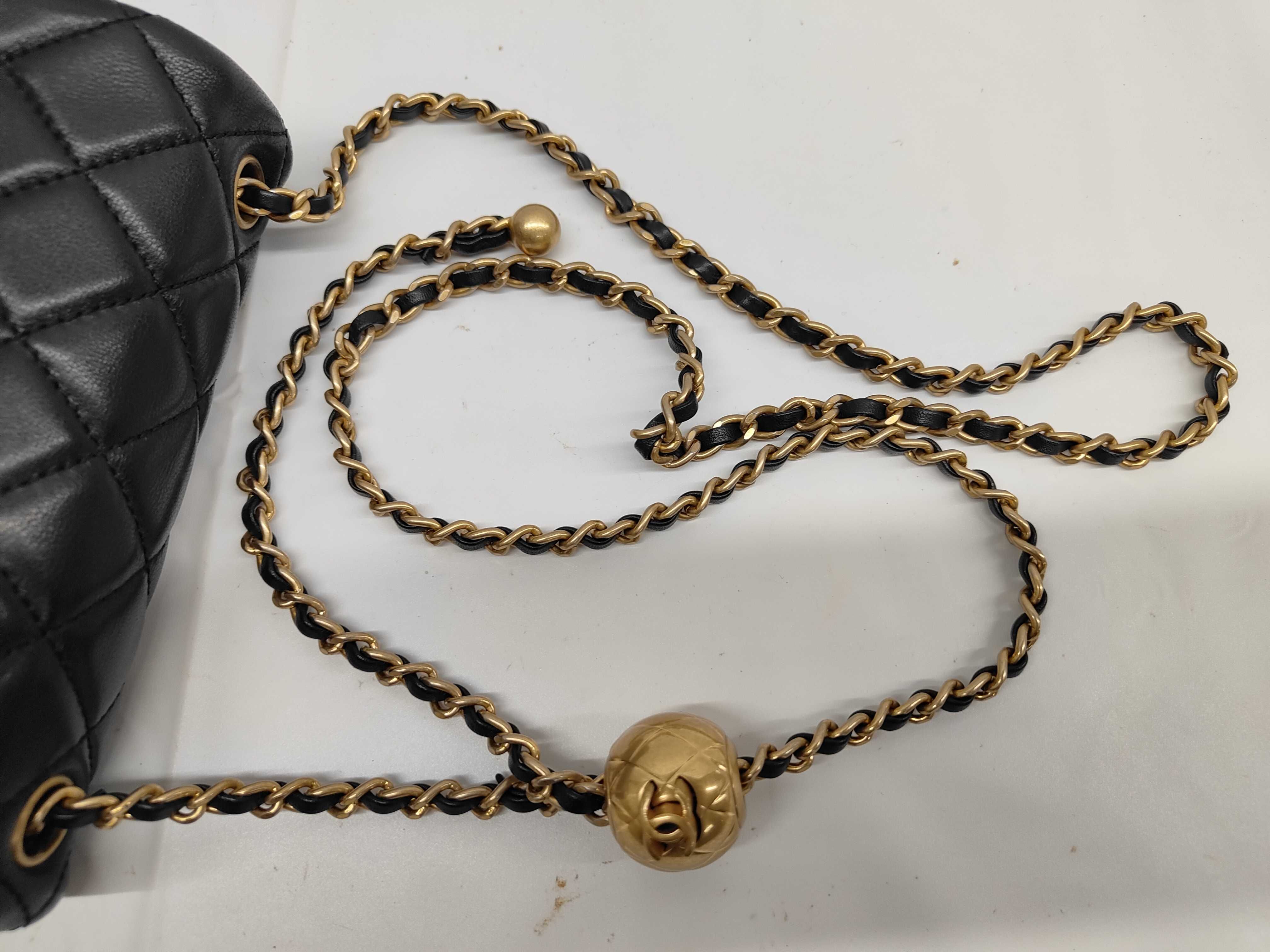 Lambskin Shoulder Bag — view 5