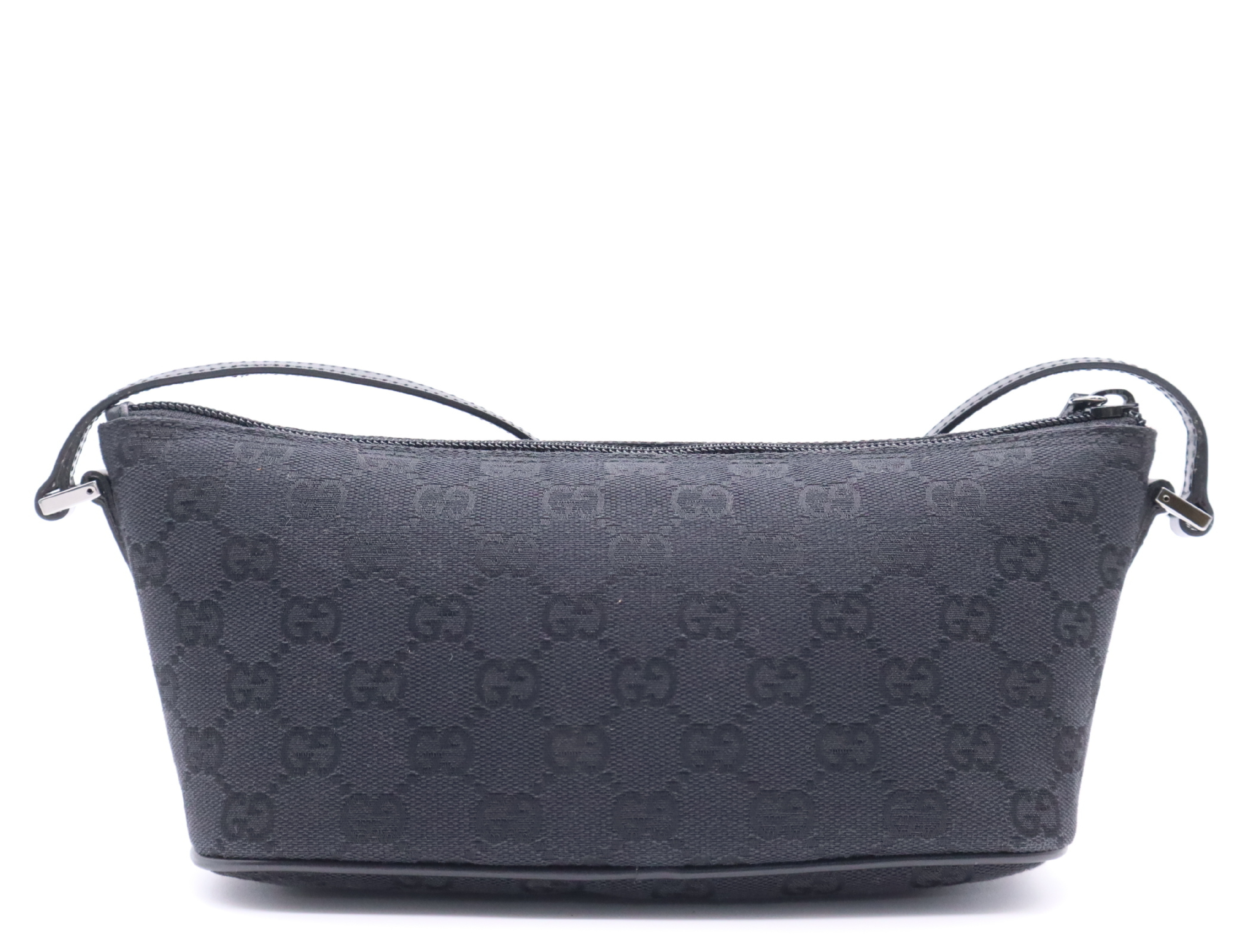 07198 GG Canvas Black Handbag — view 2