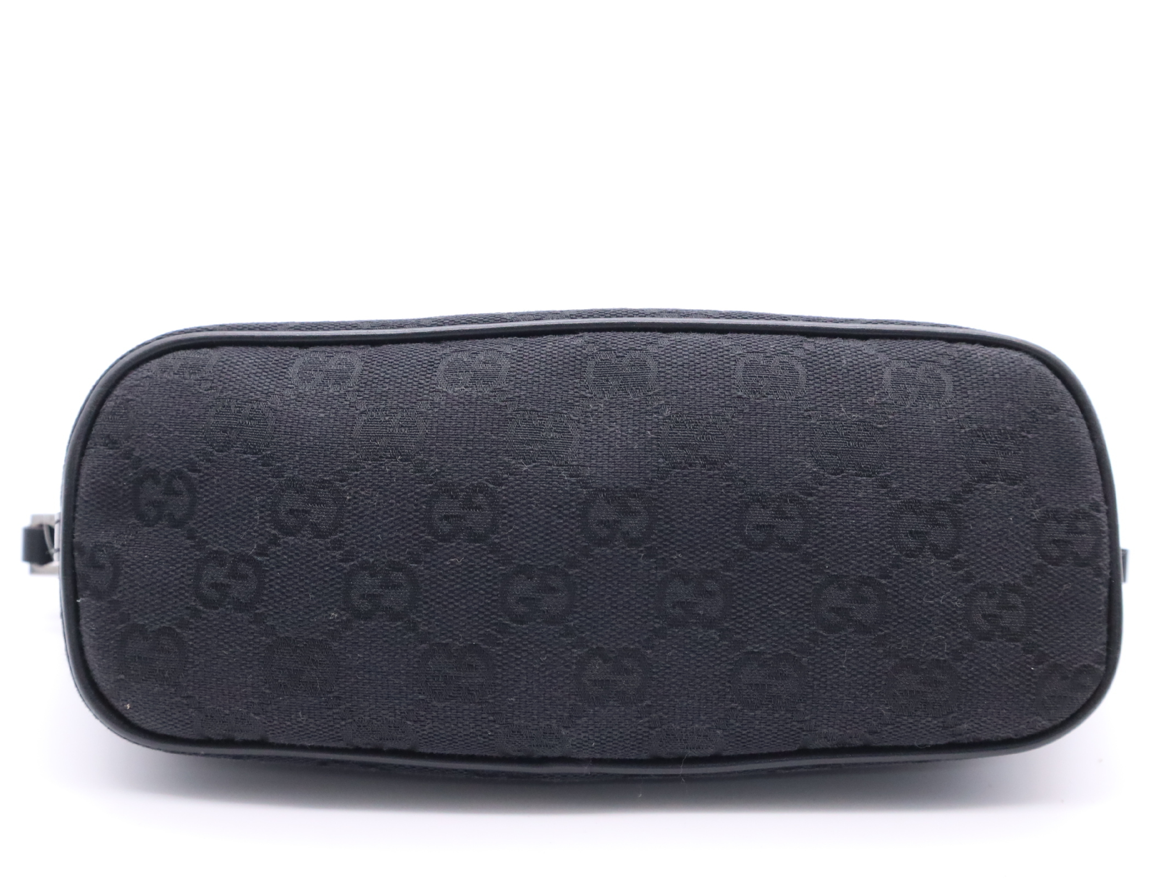 07198 GG Canvas Black Handbag — view 4