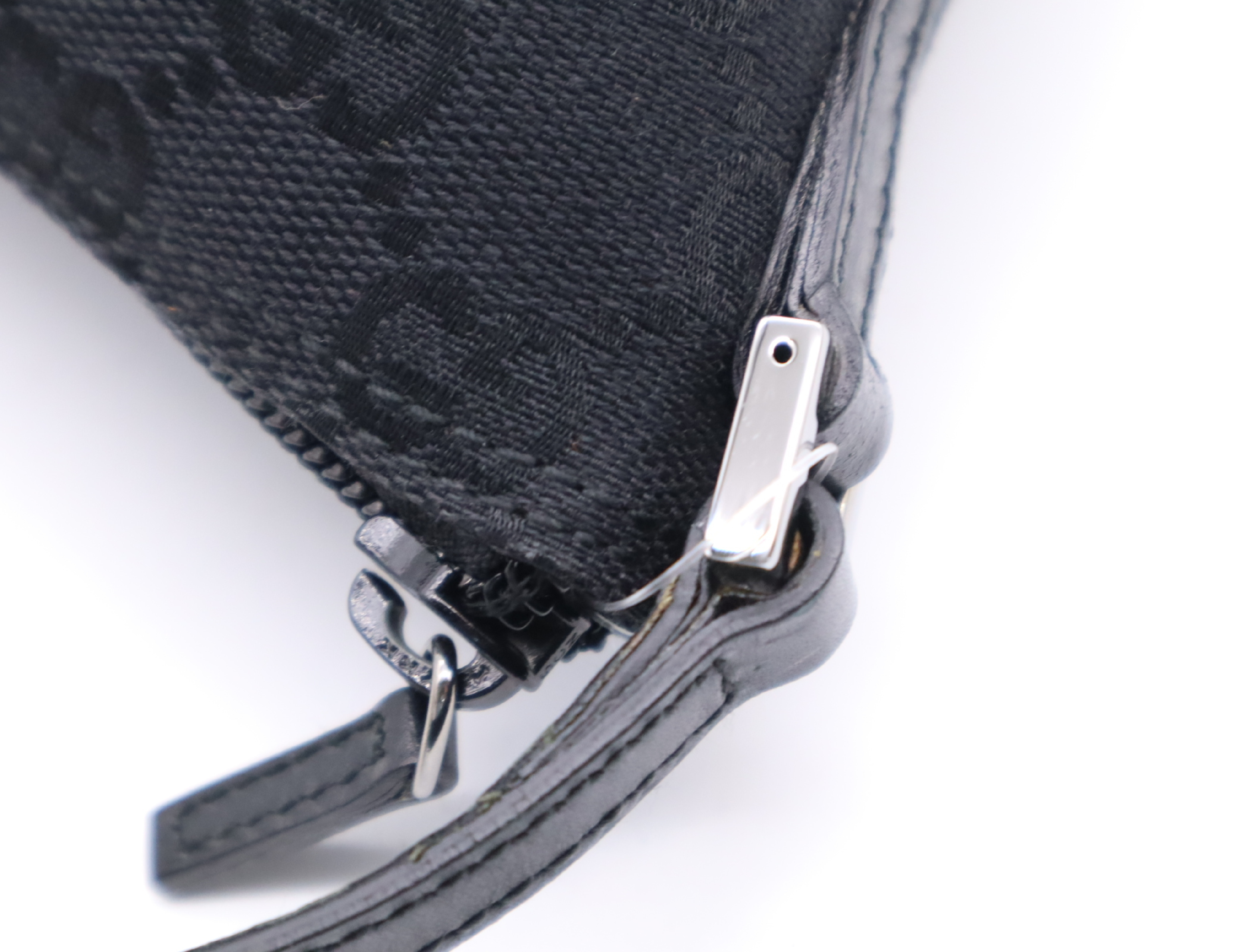 07198 GG Canvas Black Handbag — view 9