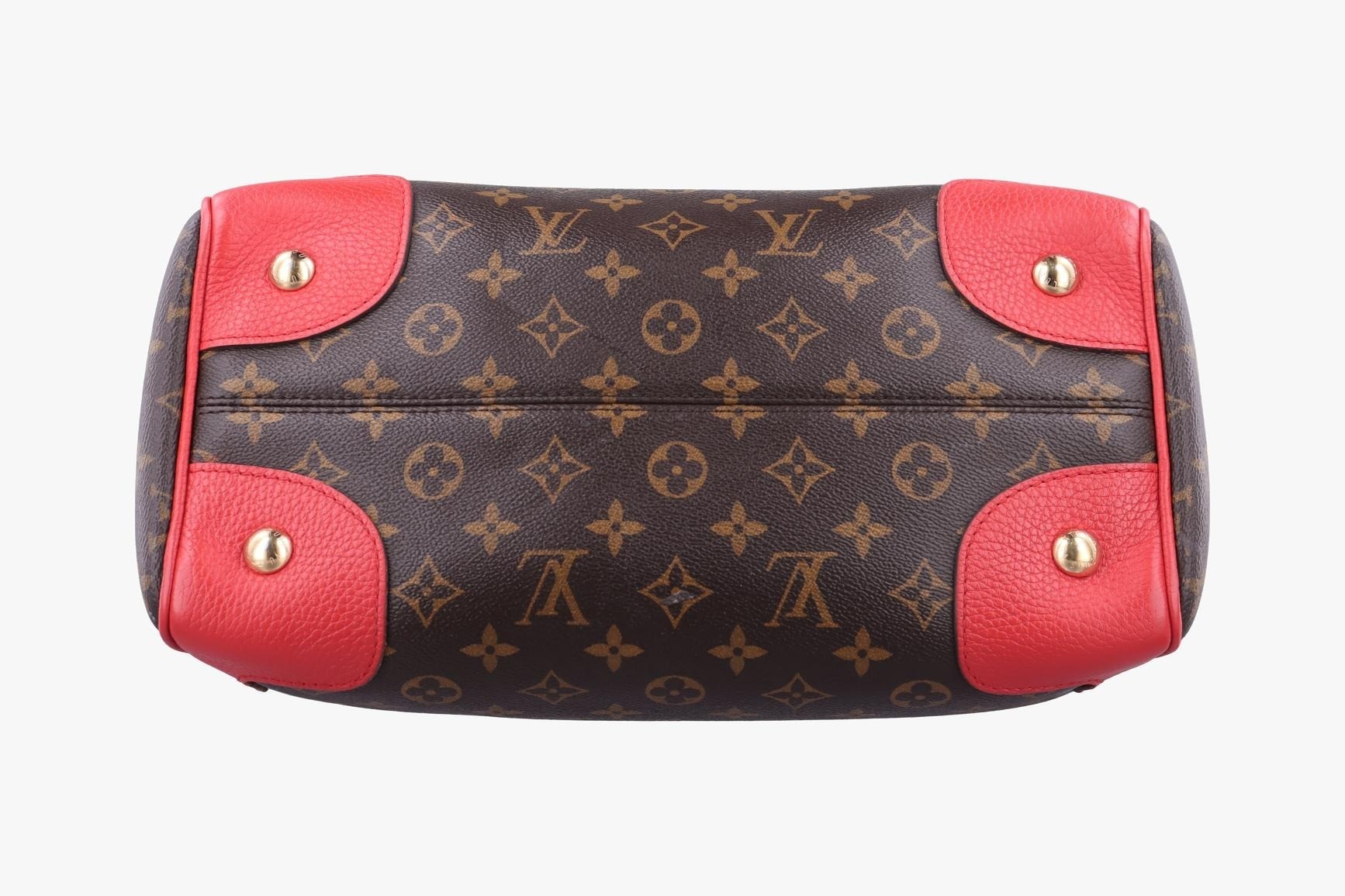Retiro PM Monogram Canvas x Calf Leather Monogram/Brown x Three — view 3