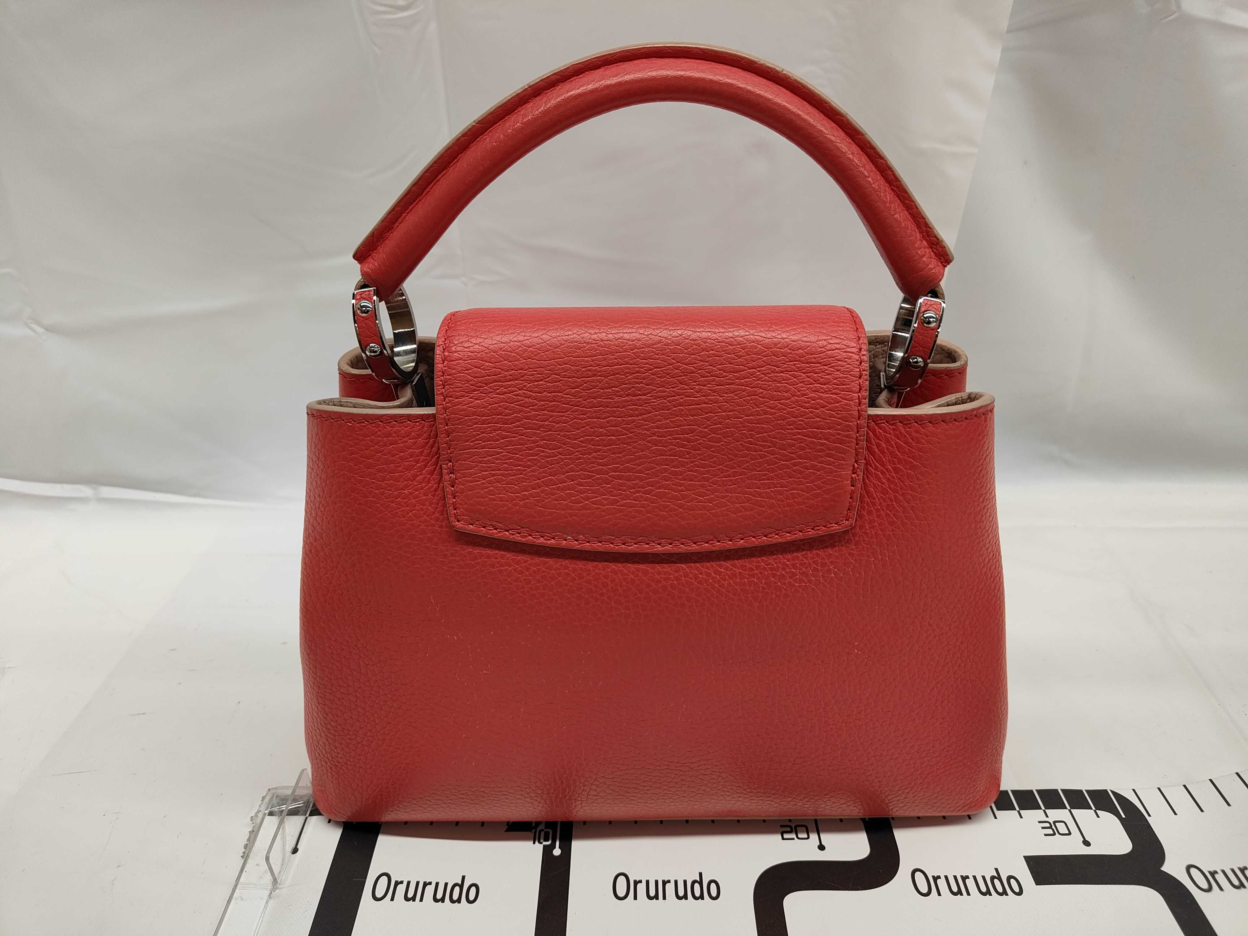 Capucines BB Red Shoulder Bag MI4485 Handbag — view 2