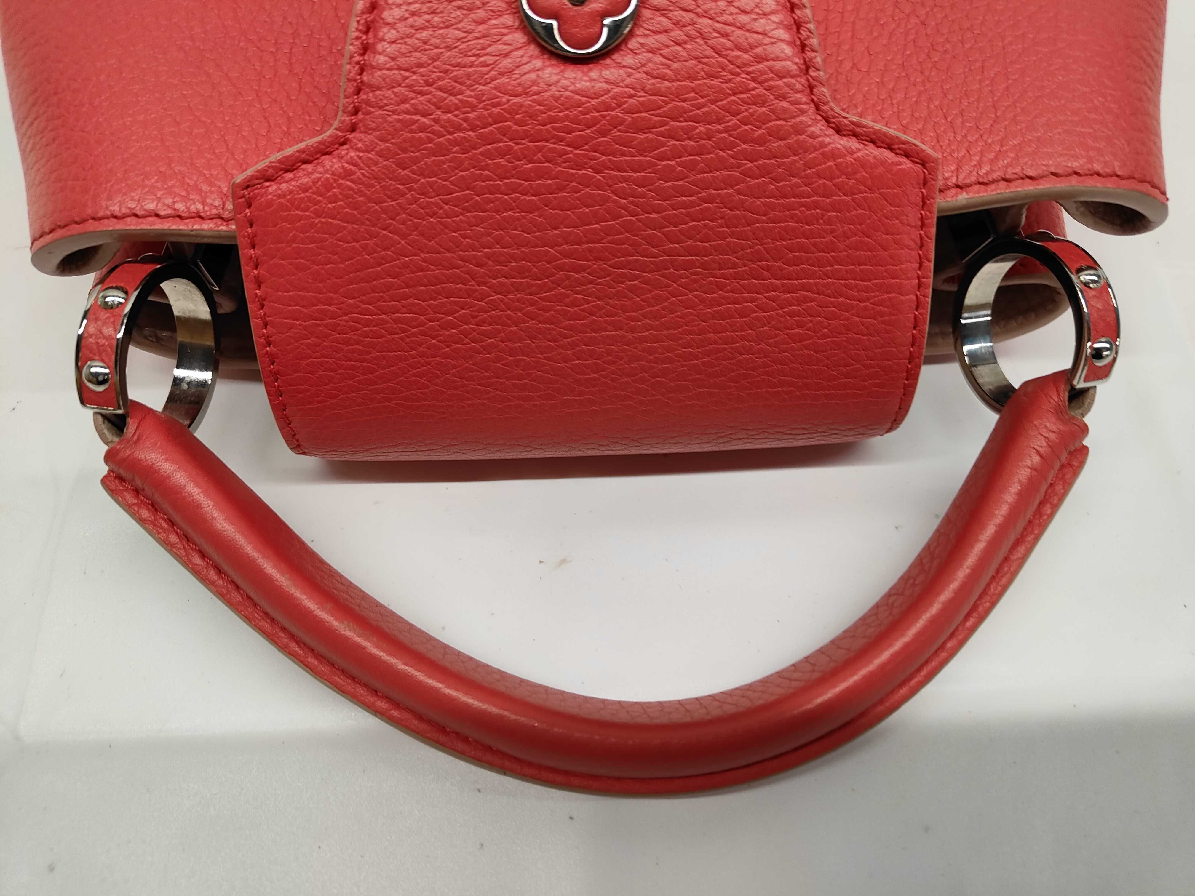 Capucines BB Red Shoulder Bag MI4485 Handbag — view 5