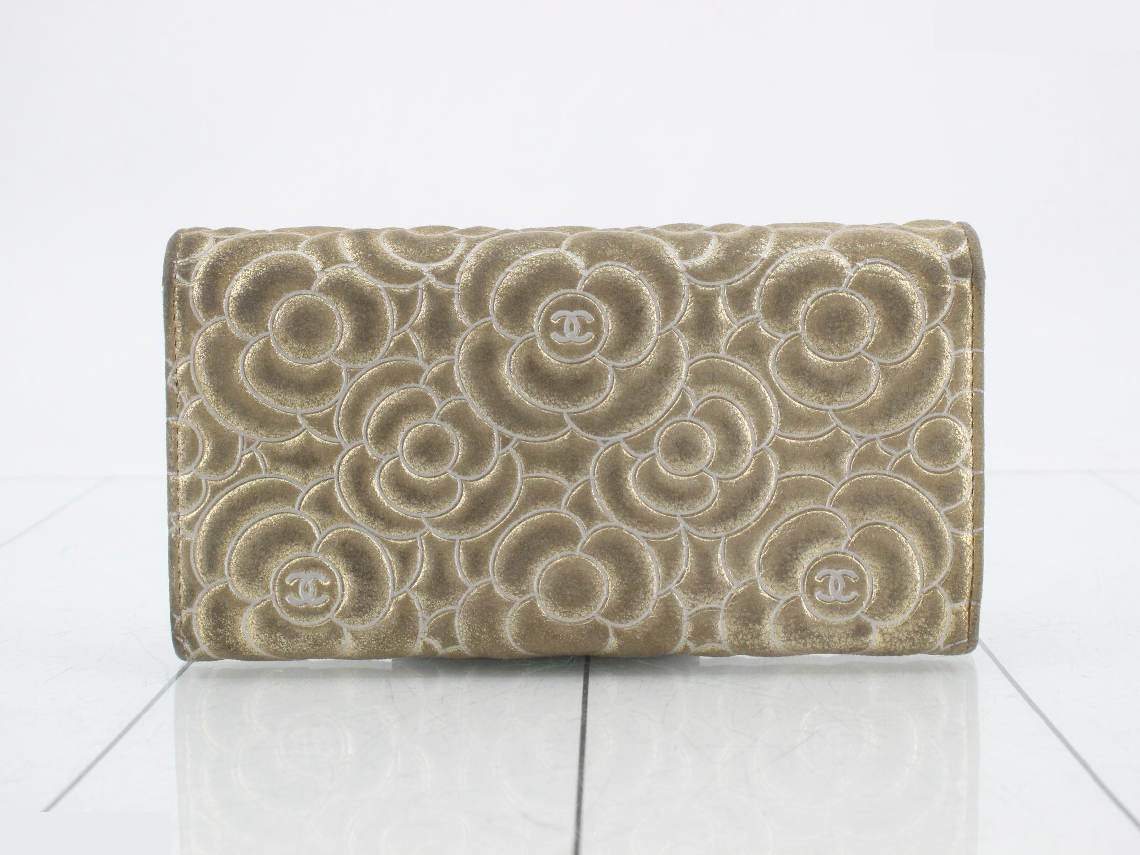 Camellia Bi-fold Long Wallet — view 2